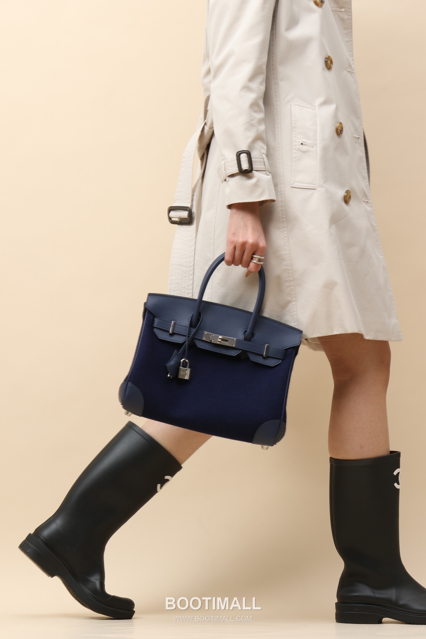 Hermes Birkin 30 Swift Felt Swift Calfskin and Felt Blue Top Handle Bag 에르메스 버킨 30 스위프트 펠트 스위프트 송아지가죽과 펠트 블루 탑핸들백 30cm 9