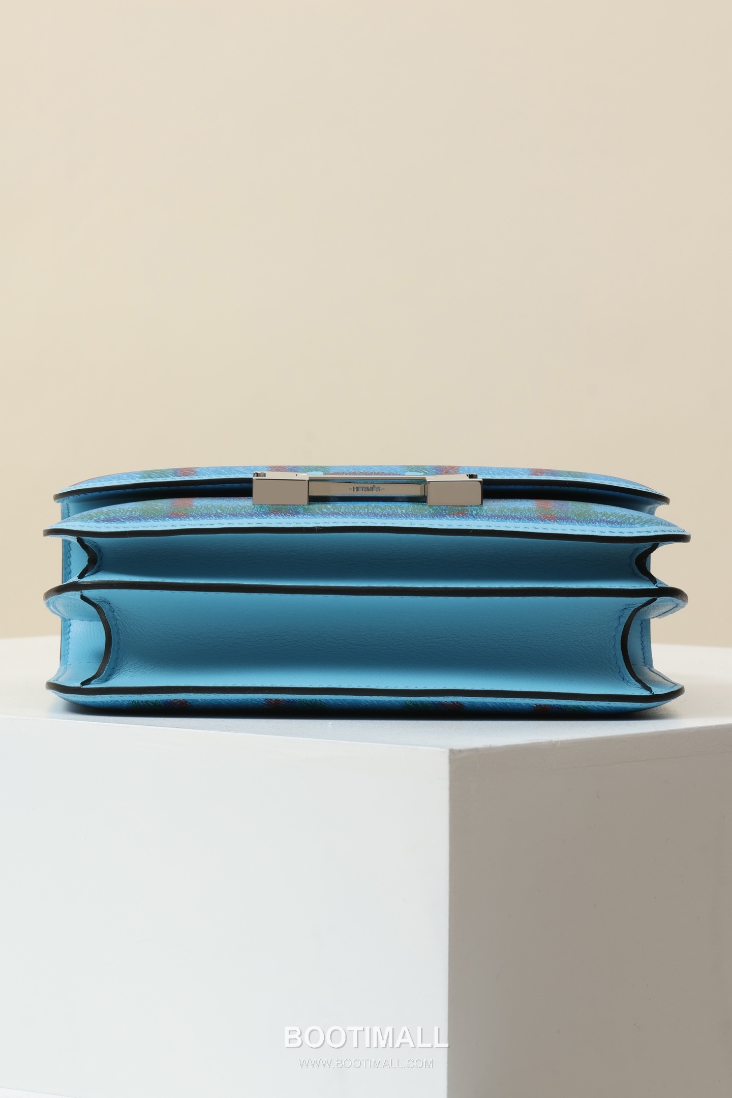 Hermes CJG19 Swift Shoulder Swift Calfskin Blue Shoulder Bag 에르메스 CJG19 스위프트 숄더 스위프트 송아지가죽 블루 숄더백 19cm 4