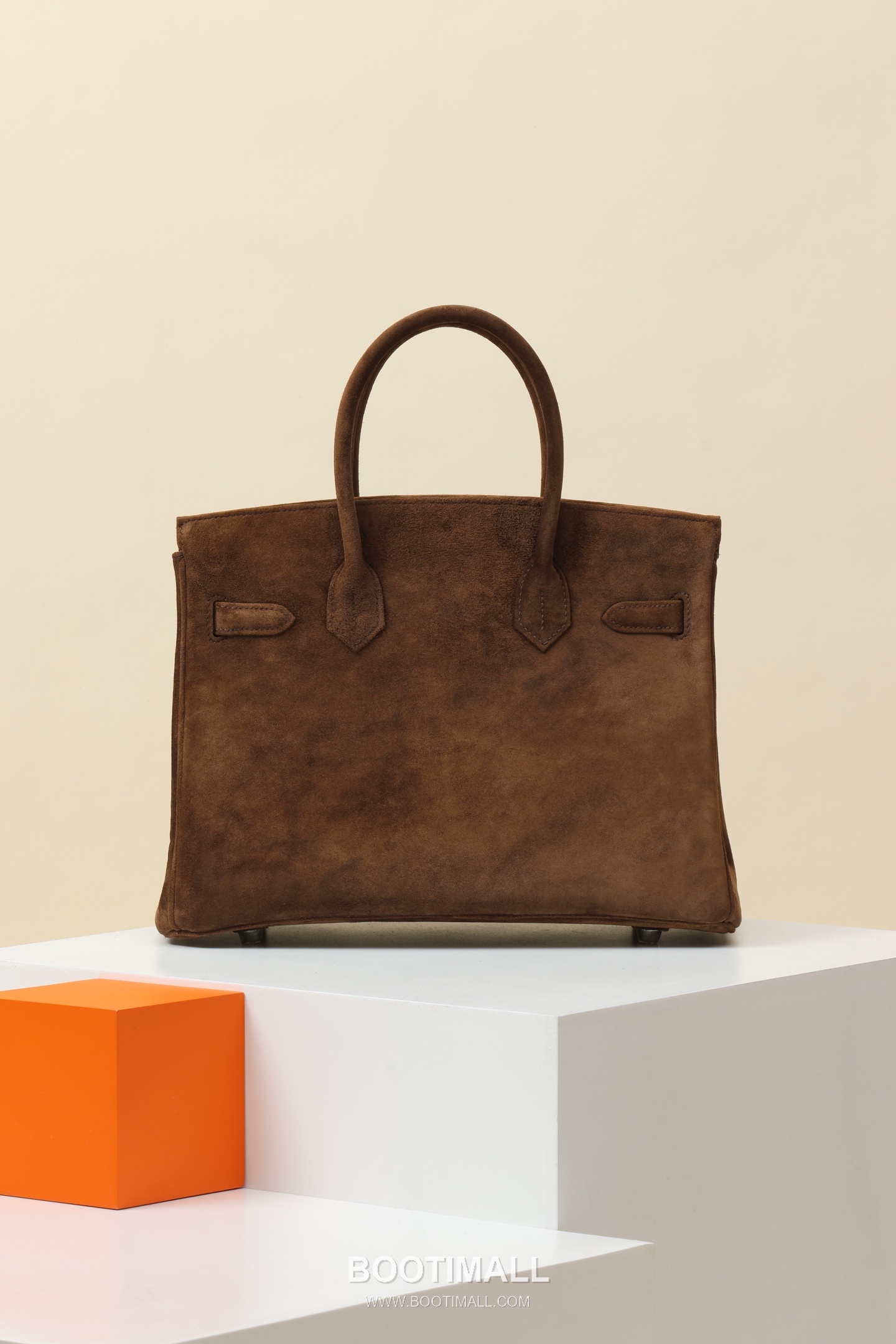 Hermes Birkin 30 Suede Suede Leather Brown Tote Bag 에르메스 버킨 30 스웨이드 스웨이드 레더 브라운 토트백 30cm 3