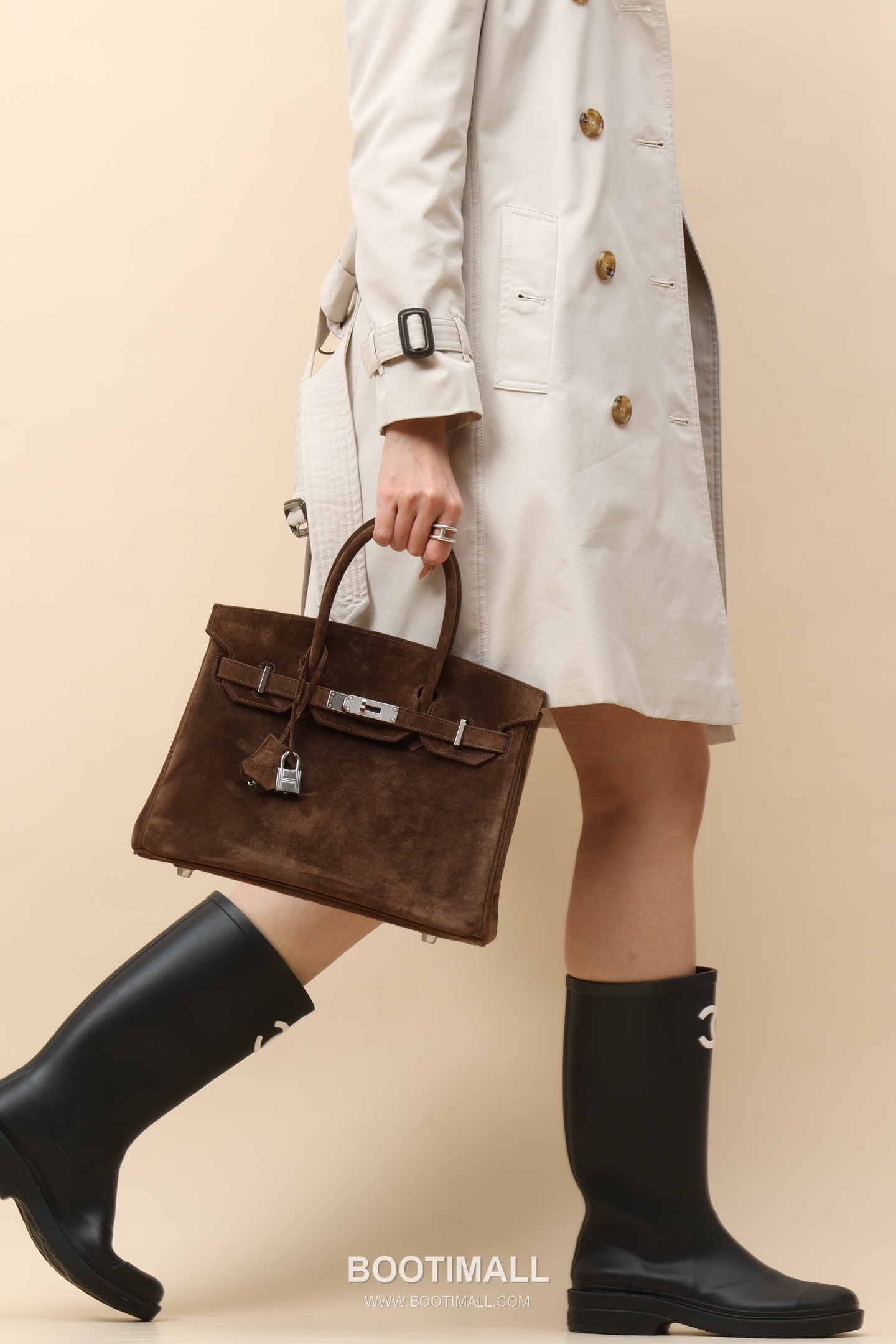 Hermes Birkin 30 Suede Suede Leather Brown Tote Bag 에르메스 버킨 30 스웨이드 스웨이드 레더 브라운 토트백 30cm 9
