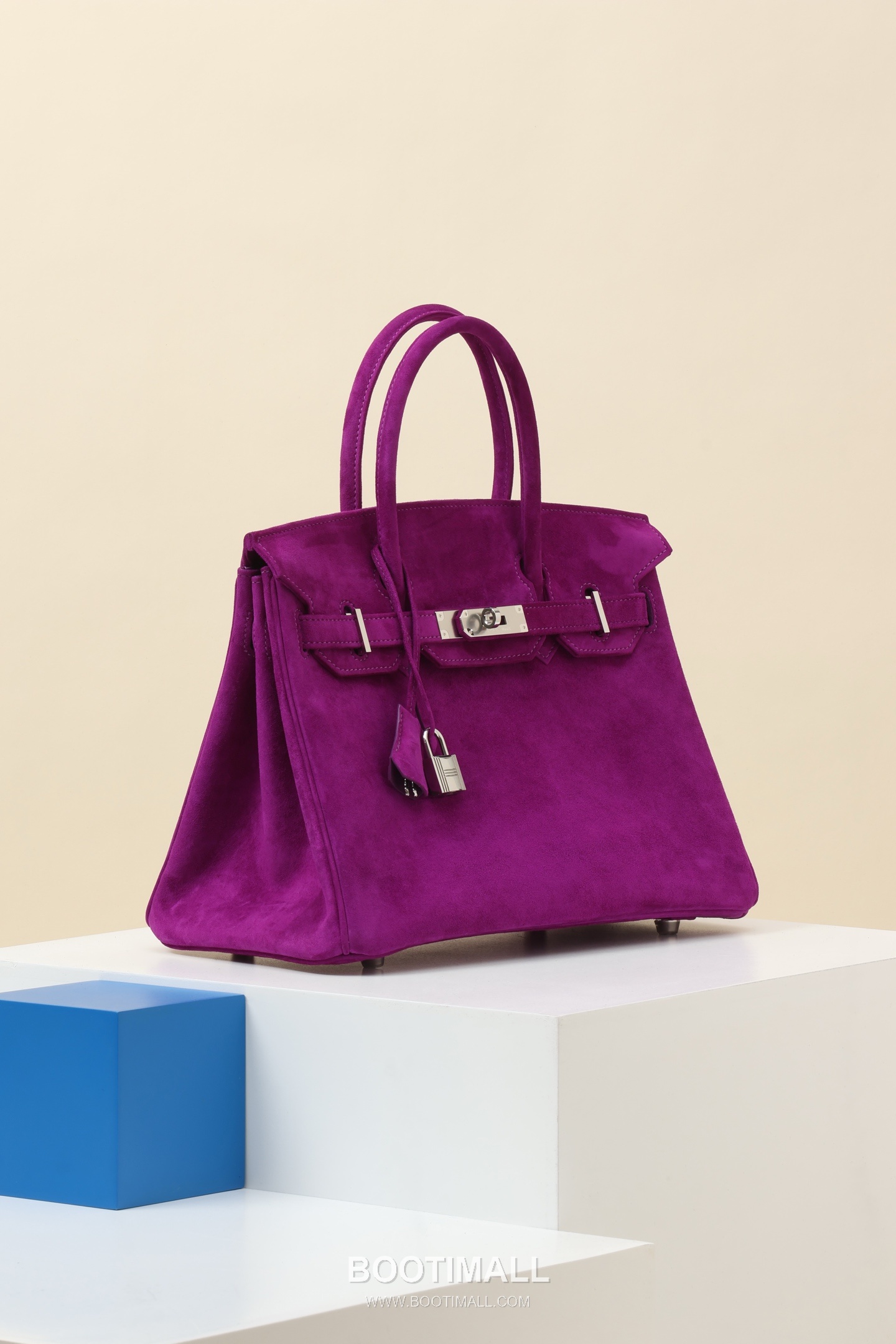 Hermes BK30 Suede Top Handle Suede Leather Purple Top Handle Bag BK30 에르메스 스웨이드 탑핸들 스웨이드 레더 퍼플 탑핸들백 30cm 2