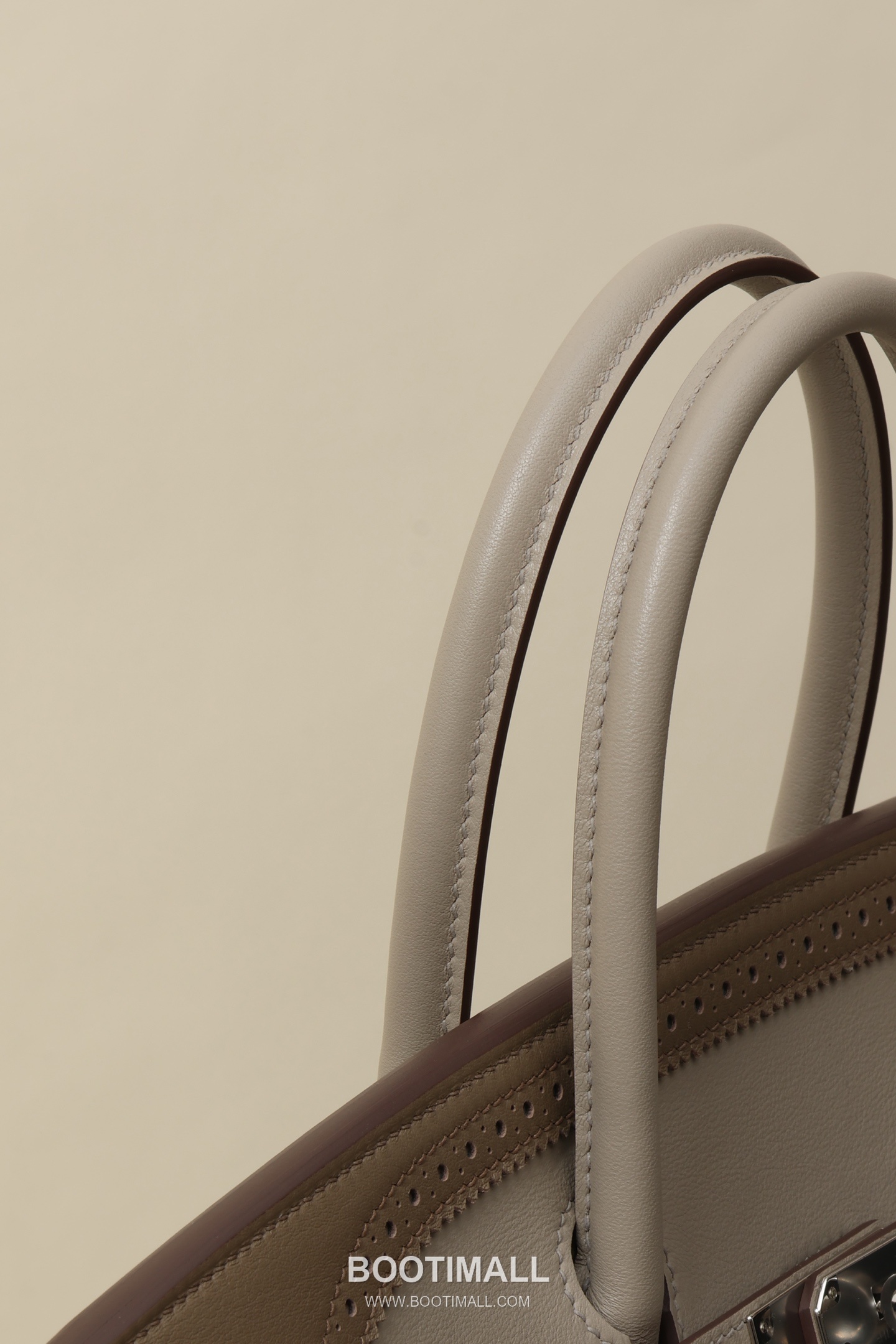 Hermes Birkin 35 Lace Swift Swift Leather Etoupe Top Handle Bag 에르메스 버킨 35 레이스 스위프트 스위프트 레더 에토프 토트백 35cm 4