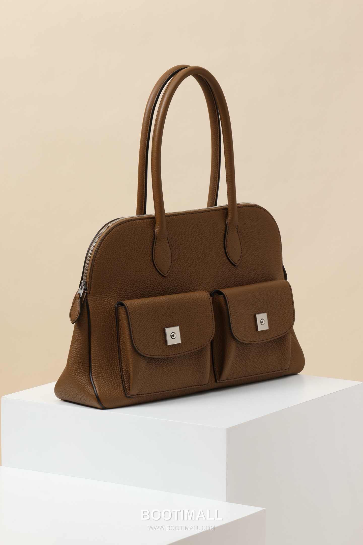 Hermes CA43 Togo Commuter Togo Calfskin Chestnut Tote Bag 에르메스 CA43 토고 커뮤터 토고 송아지가죽 체스트넛 토트백 43cm 2