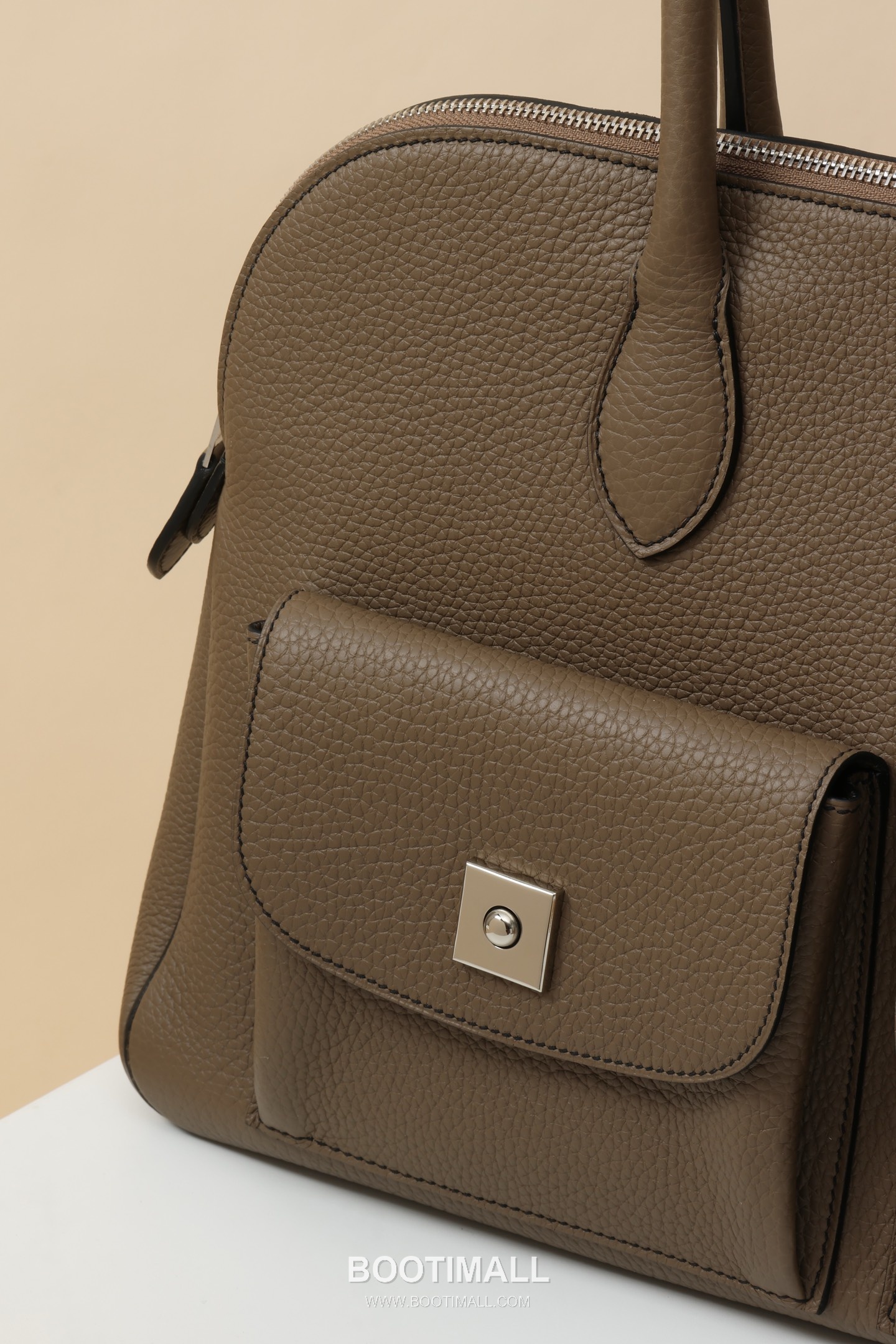 Hermes CA43 Togo Commuter Togo Calfskin Etoupe Tote Bag 에르메스 CA43 토고 커뮤터 토고 송아지가죽 에토프 토트백 43cm 4