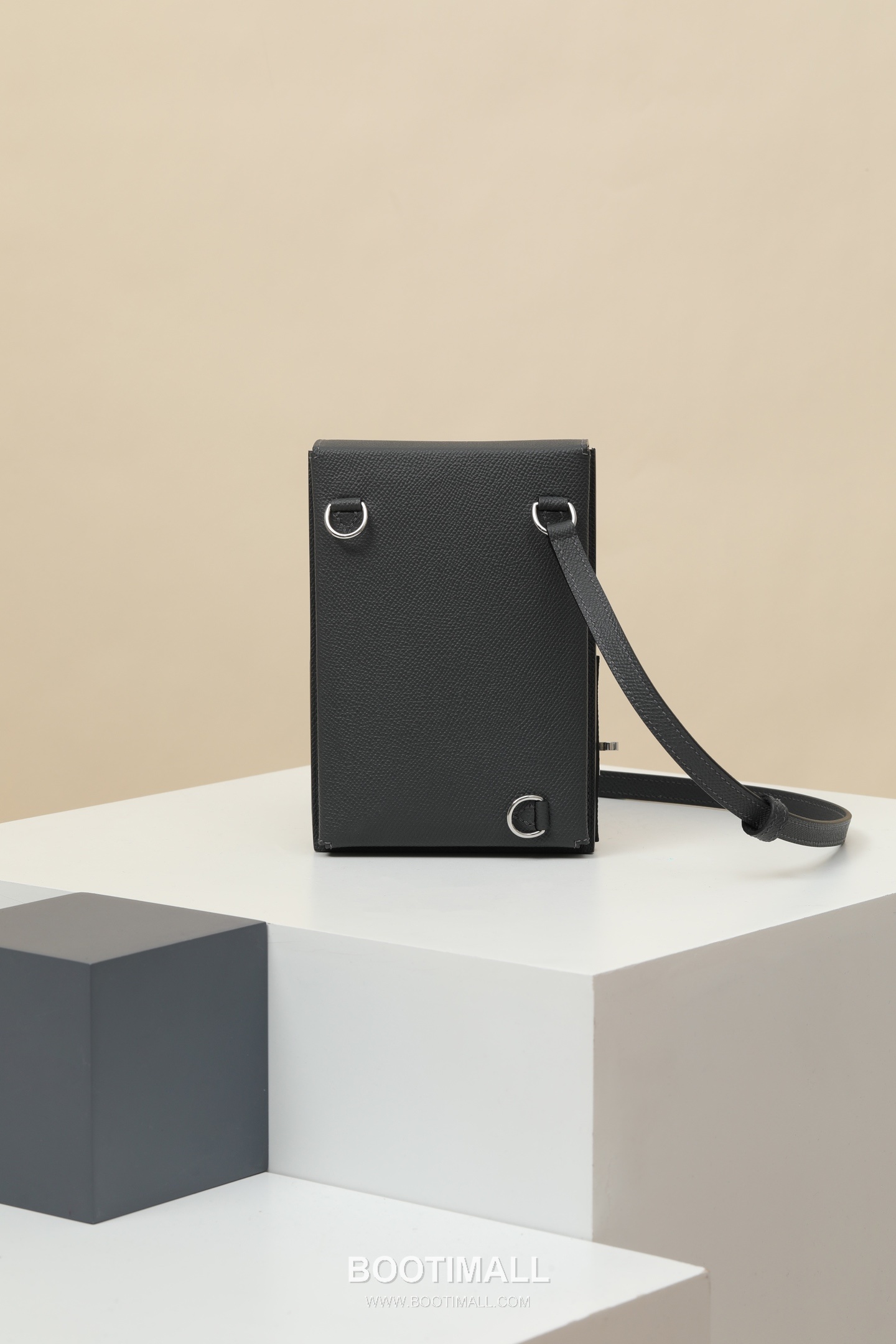 Hermes KLP12 Epsom Pouch Epsom Calfskin Gray 에르메스 KLP12 엡솜 파우치 엡솜 송아지가죽 그레이 17.5cm 3