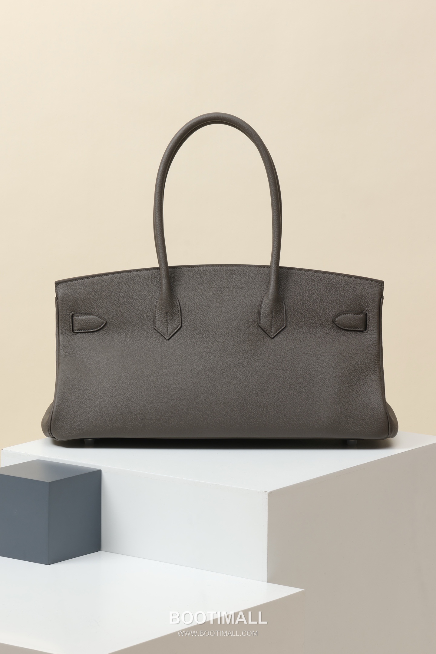 Hermes BKS42 Togo Tote Togo Calfskin Etain Gray Top Handle Bag 에르메스 BKS42 토고 토트 토고 송아지가죽 에탕 그레이 탑핸들백 42cm 3