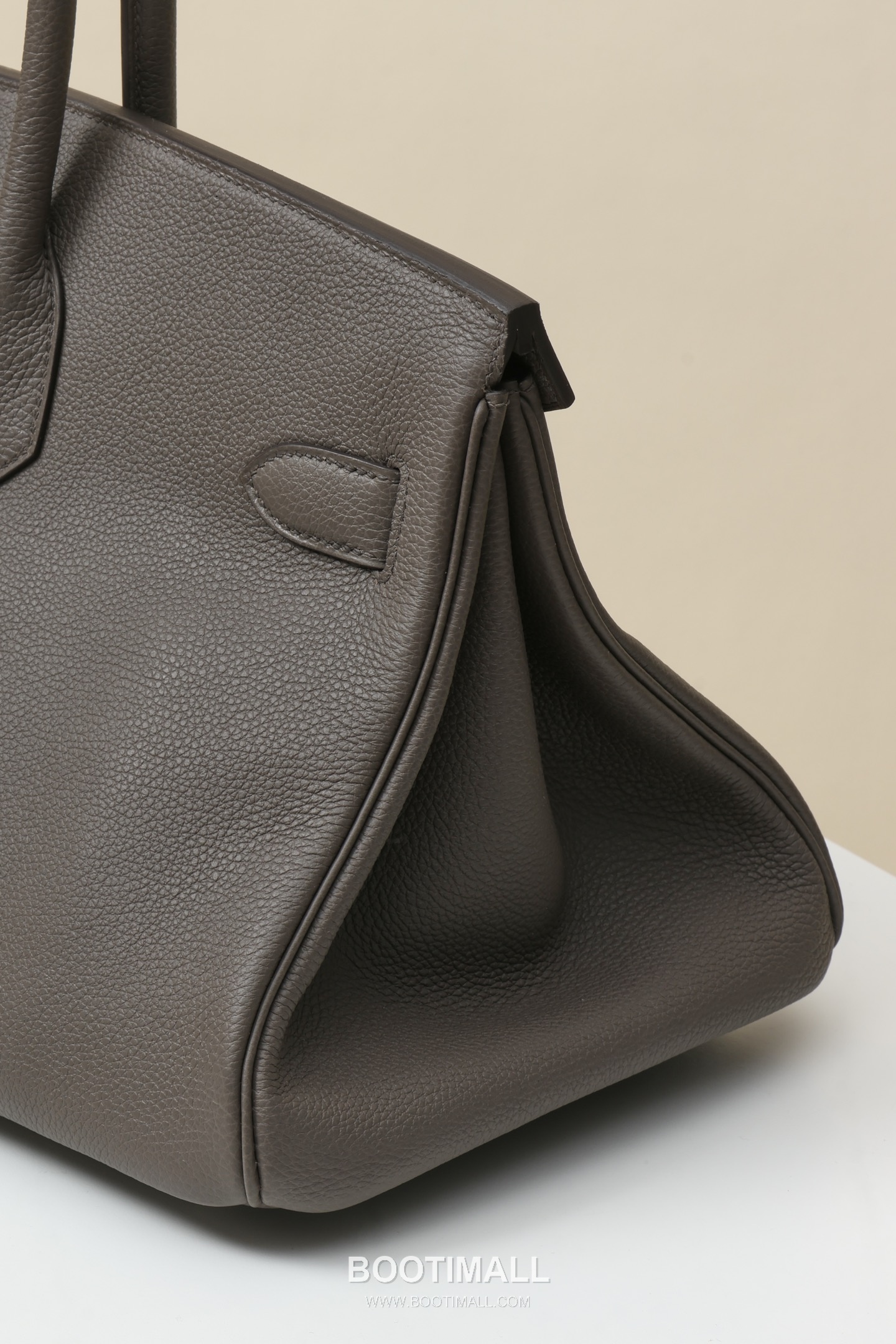 Hermes BKS42 Togo Tote Togo Calfskin Etain Gray Top Handle Bag 에르메스 BKS42 토고 토트 토고 송아지가죽 에탕 그레이 탑핸들백 42cm 5