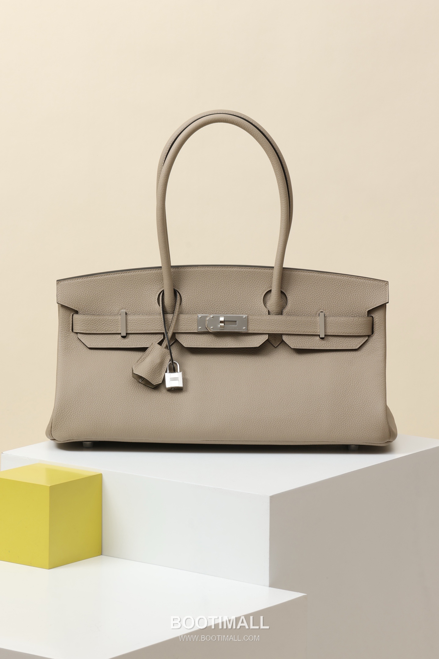 Hermes BKS42 Togo Tote Togo Calfskin Taupe Tote Bag 에르메스 BKS42 토고 토트 토고 송아지가죽 토프 토트백 42cm 1