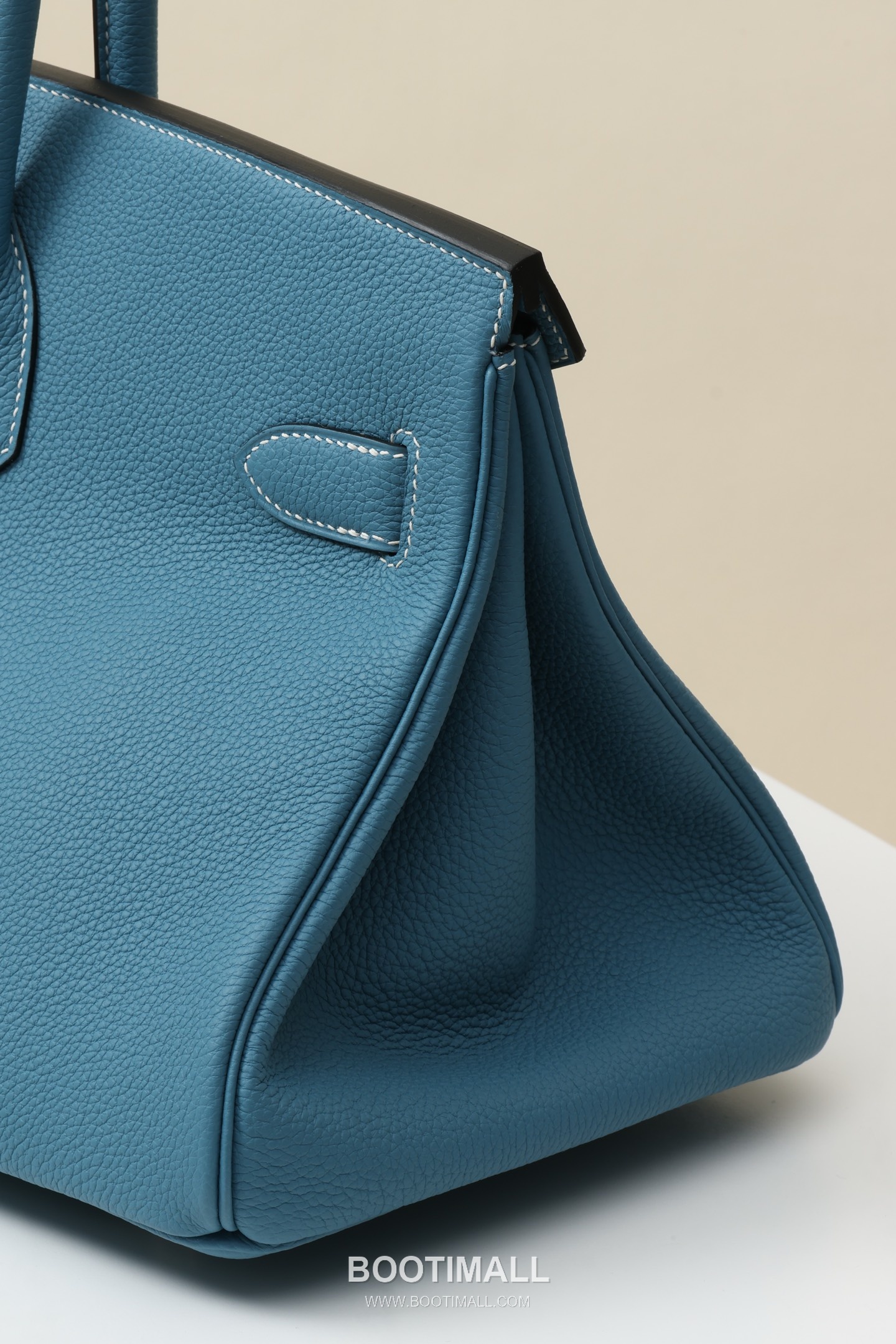 Hermes BKS 42 Togo Togo Calfskin Blue Tote Bag 에르메스 BKS 42 토고 토고 송아지가죽 블루 토트백 42cm 5