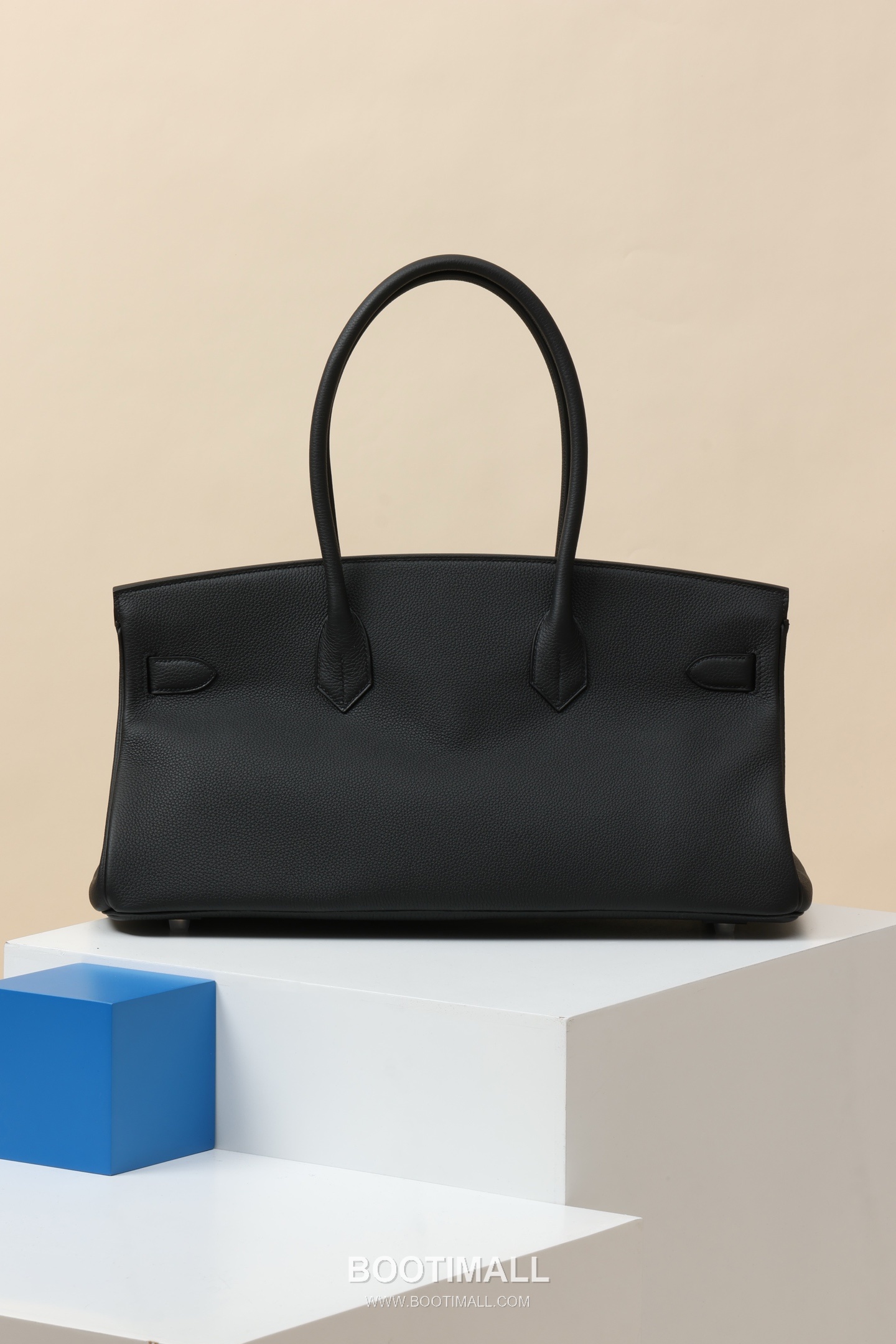 Hermes BKS42 Togo Tote Togo Calfskin Black Handbag 에르메스 BKS42 토고 토트 토고 송아지가죽 블랙 핸드백 42cm 3