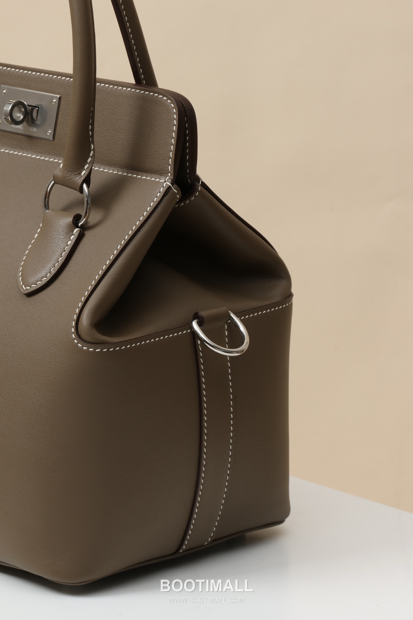 Hermes TB20 Swift Bucket Swift Calfskin Gray Bucket Bag 에르메스 TB20 스위프트 버킷 스위프트 카프스킨 그레이 버킷백 21cm 4