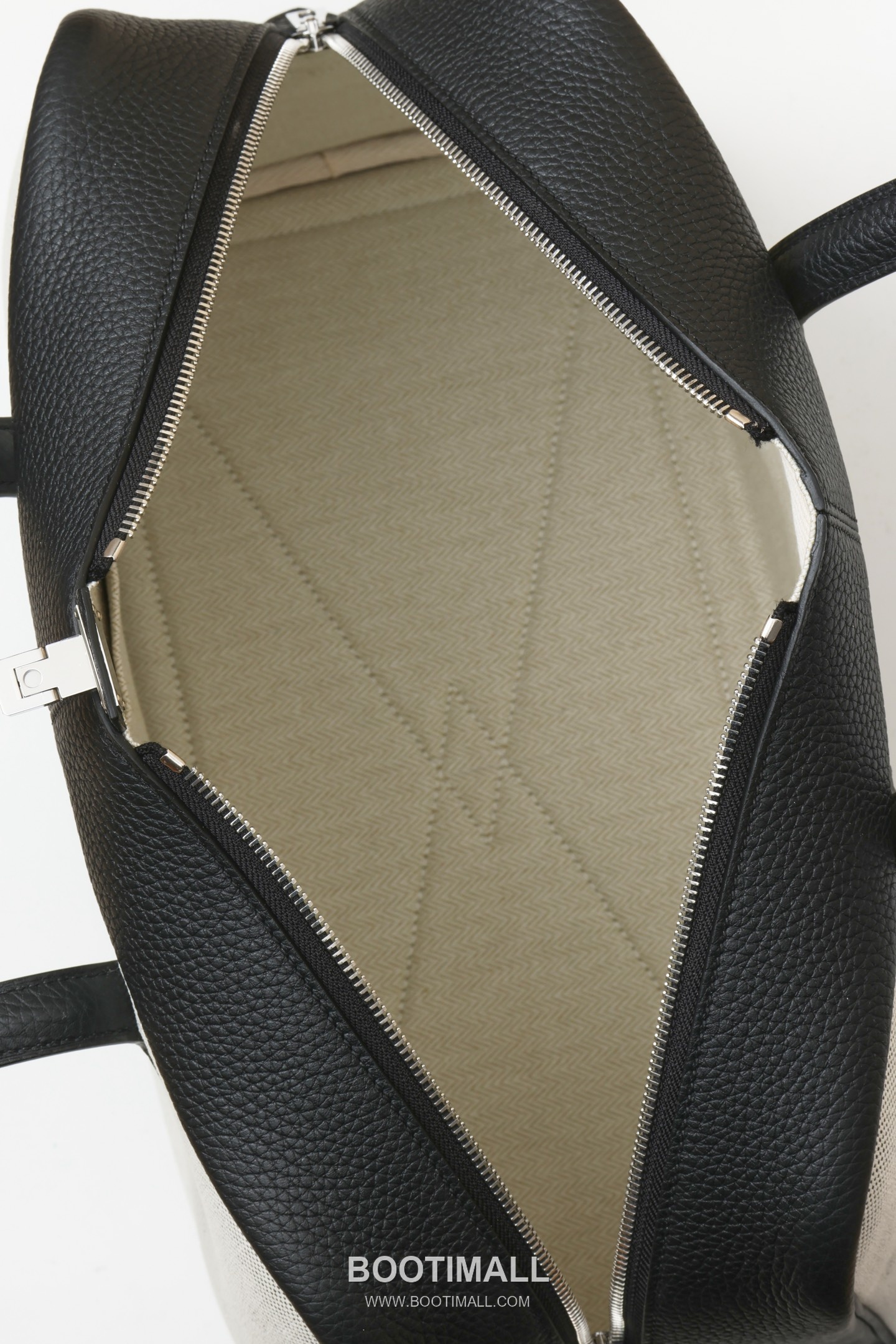 Hermes VR35 TC Canvas Tote TC Cowhide and Canvas Black Tote Bag 에르메스 VR35 TC 캔버스 토트 TC 소가죽 캔버스 블랙 토트백 35.5cm 7