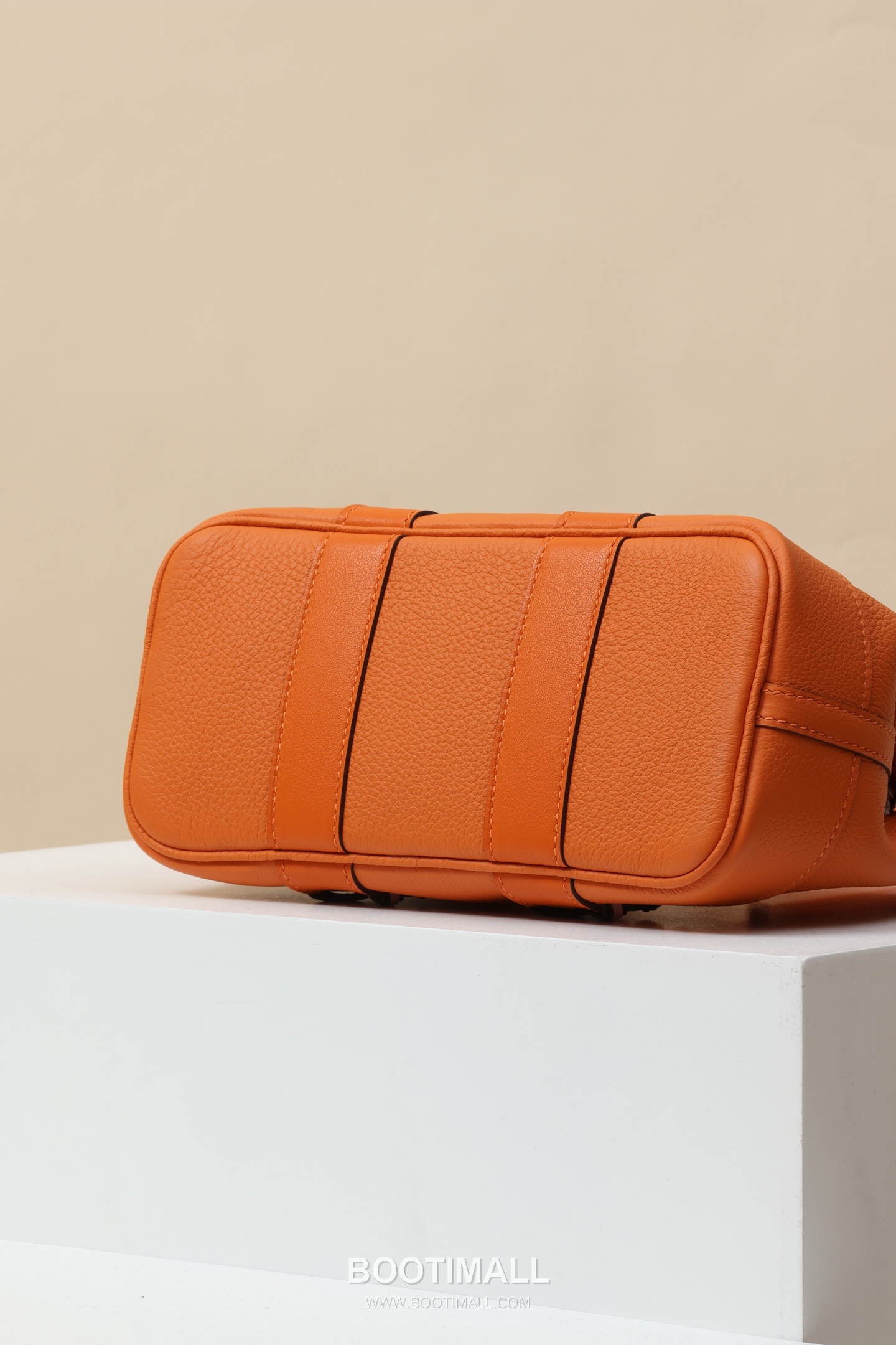 Hermes HY23 Woven Top Handle Togo and Swift Leather Orange Top Handle Bag 에르메스 HY23 위브 탑핸들 토고 스위프트 레더 오렌지 토트백 23cm 6