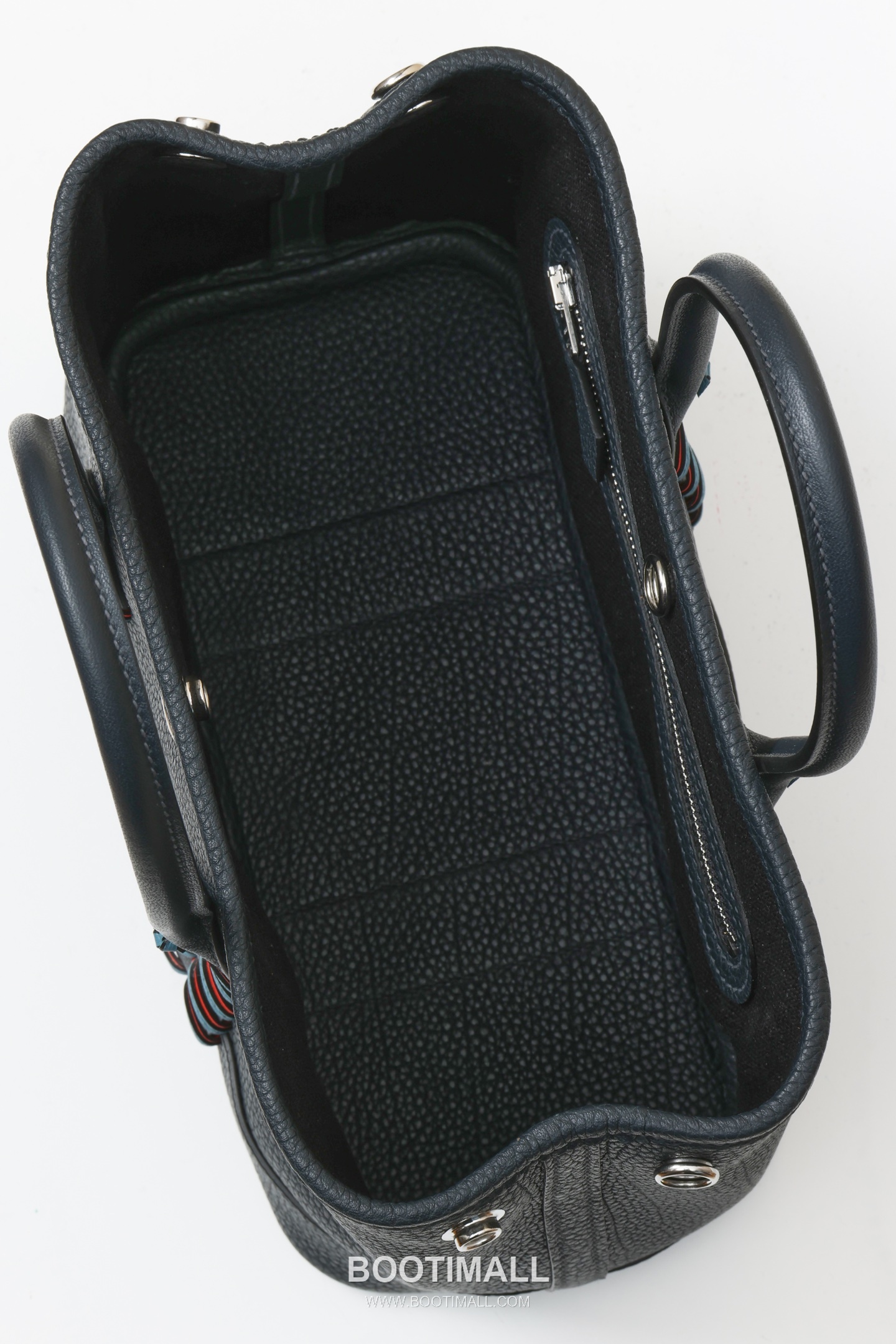 Hermes HY23 Woven Top Handle Togo and Swift Leather Light Blue Top Handle Bag 에르메스 HY23 위븐 탑핸들 토고 앤 스위프트 레더 라이트블루 탑핸들백 23cm 7