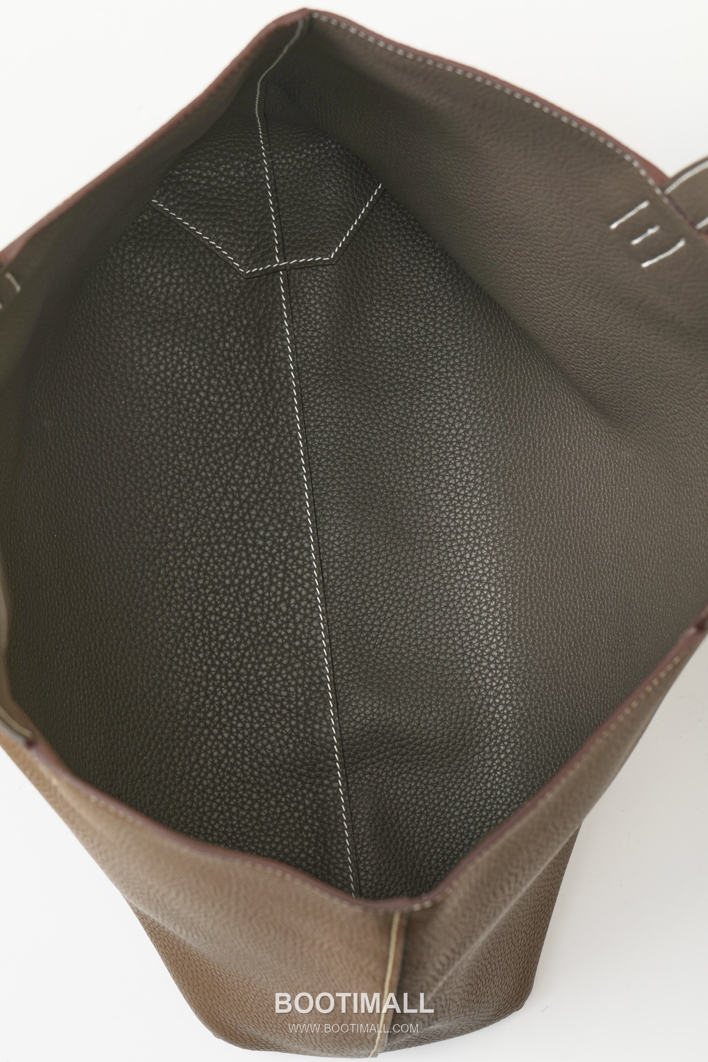 Hermes DS35 Clemence Tote Clemence Leather Etoupe Shoulder Tote Bag 에르메스 DS35 클레망스 토트 클레망스 레더 에토프 숄더 토트백 35cm 7