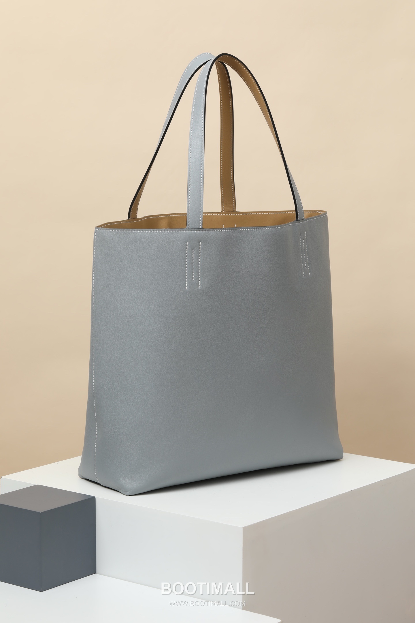 Hermes DS35 Swift Tote Swift Leather Taupe Shoulder Tote Bag 에르메스 DS35 스위프트 토트 스위프트 레더 토프 숄더 토트백 35cm 2