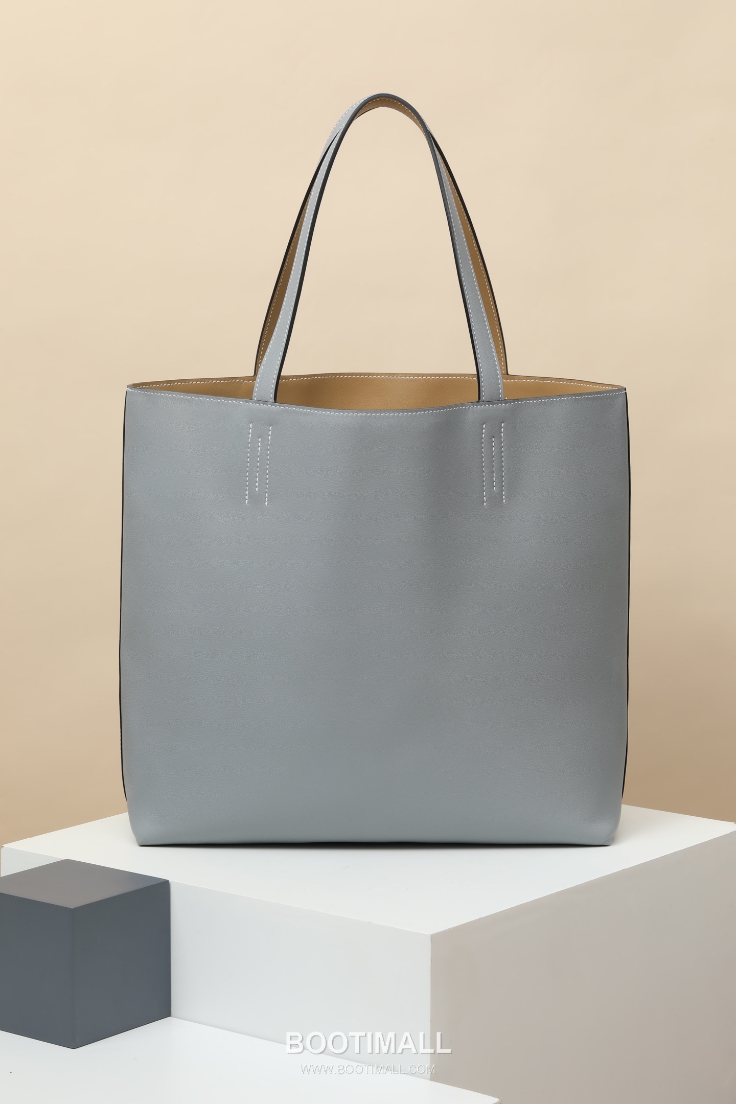 Hermes DS35 Swift Tote Swift Leather Taupe Shoulder Tote Bag 에르메스 DS35 스위프트 토트 스위프트 레더 토프 숄더 토트백 35cm 3