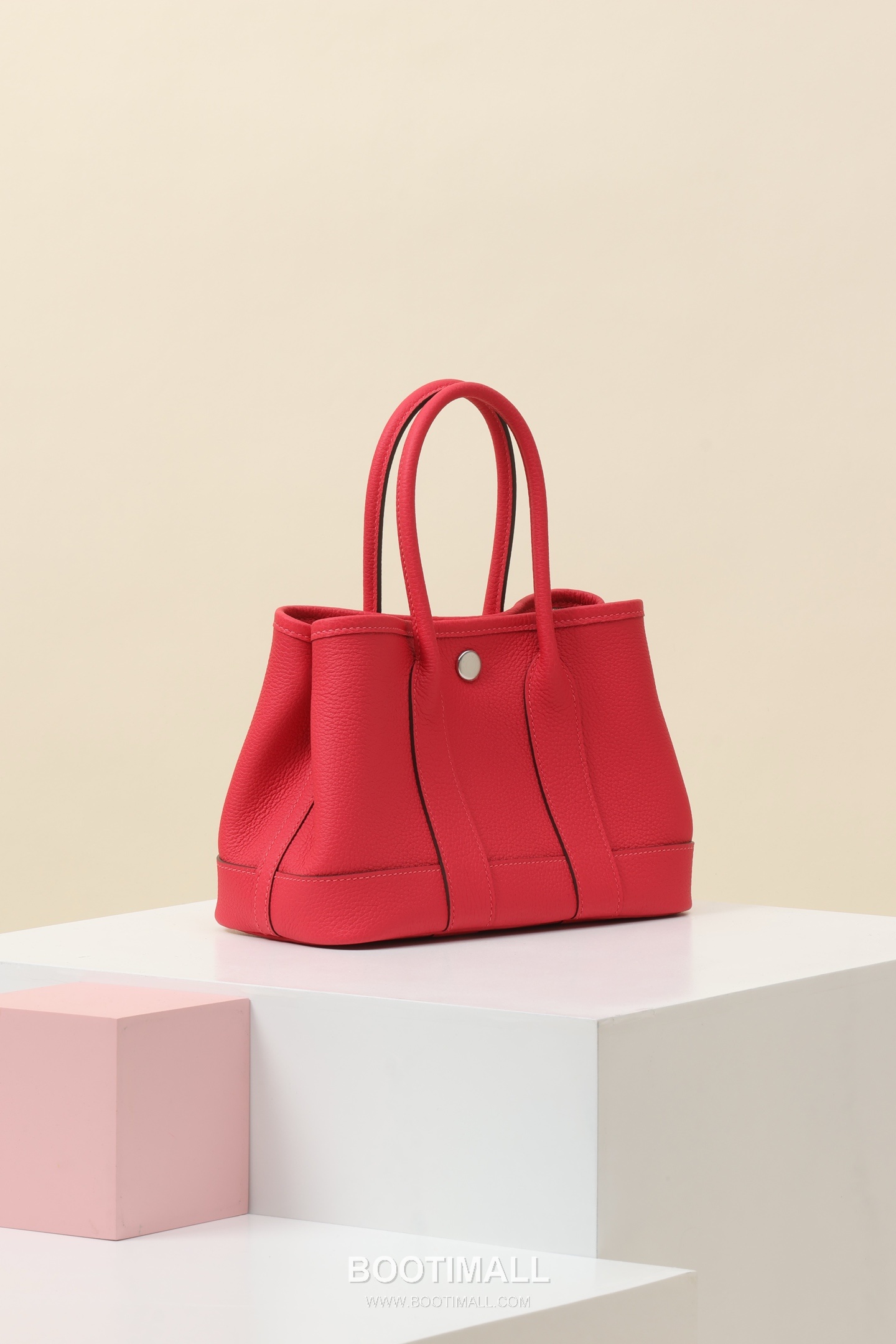 Hermes HY23 Togo Top Handle Togo Leather Pink Top Handle Bag 에르메스 HY23 토고 탑핸들 토고 레더 핑크 탑핸들백 23cm 2