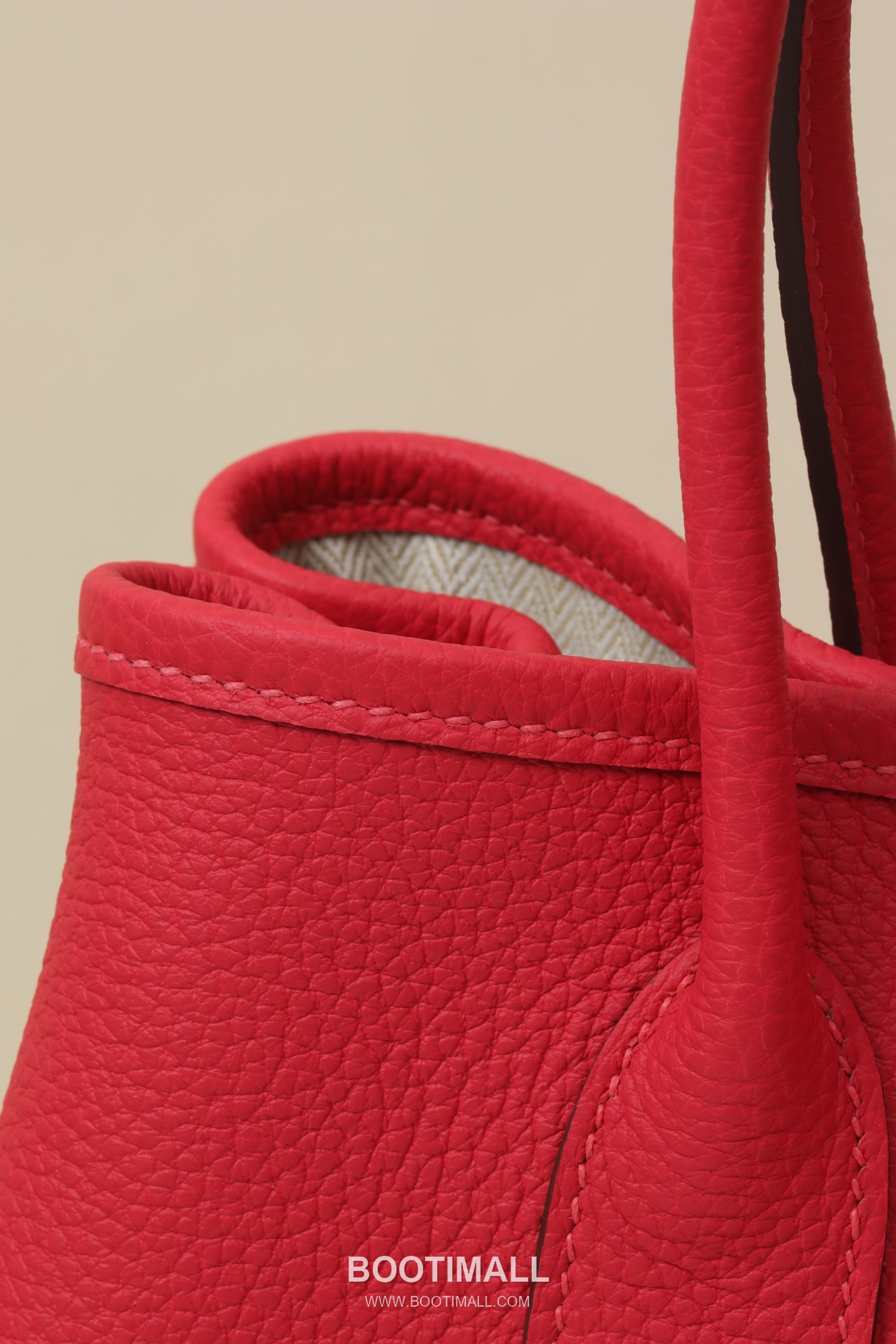 Hermes HY23 Togo Top Handle Togo Leather Pink Top Handle Bag 에르메스 HY23 토고 탑핸들 토고 레더 핑크 탑핸들백 23cm 4