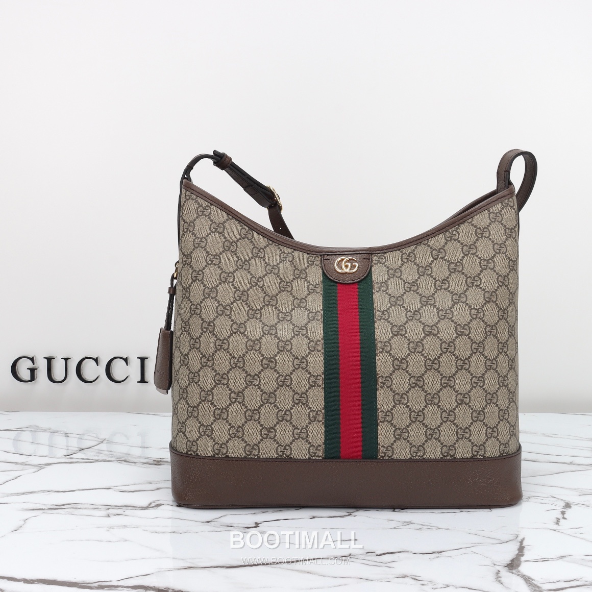 Gucci Two-Tone Canvas Tote Canvas Beige Tote Bag 구찌 투톤 캔버스 토트 캔버스 베이지 토트백 34cm 1