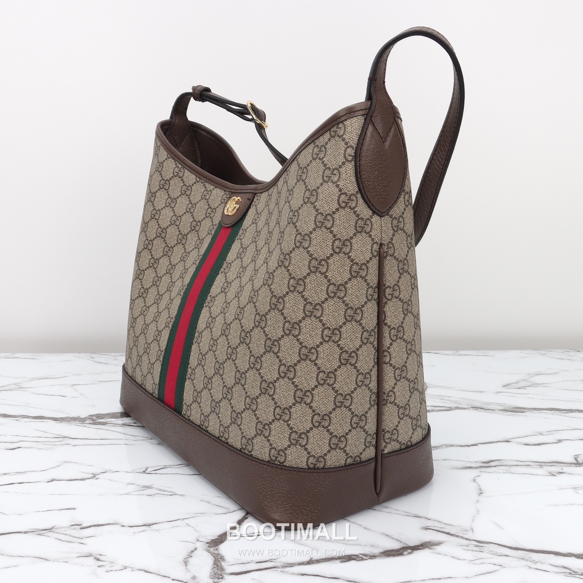 Gucci Two-Tone Canvas Tote Canvas Beige Tote Bag 구찌 투톤 캔버스 토트 캔버스 베이지 토트백 34cm 5