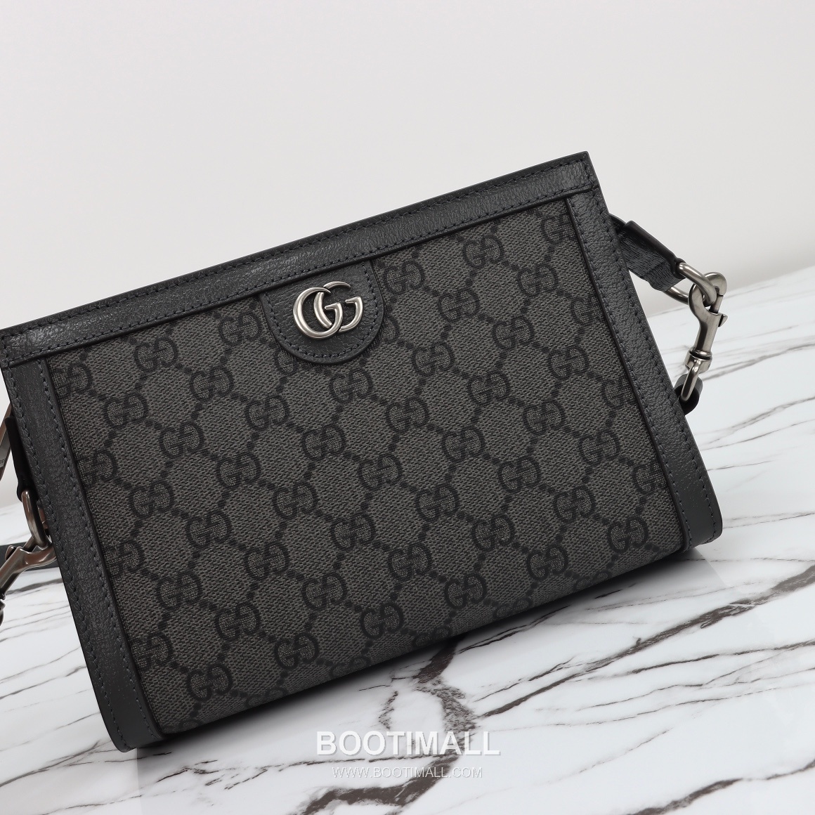 Gucci Rubber Trim Small Calfskin with Rubber Trim Gray Shoulder Bag 구찌 러버 트림 스몰 러버 트림 카프스킨 그레이 숄더백 22cm 5