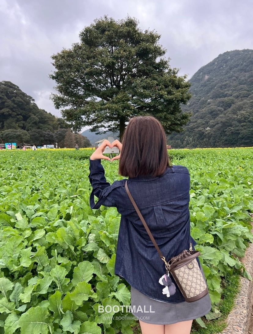 Gucci GG Canvas Bucket Mini GG Canvas and Calfskin Beige Crossbody Bag 구찌 GG 캔버스 버킷 미니 GG 캔버스와 카프스킨 베이지 크로스백 20cm 5