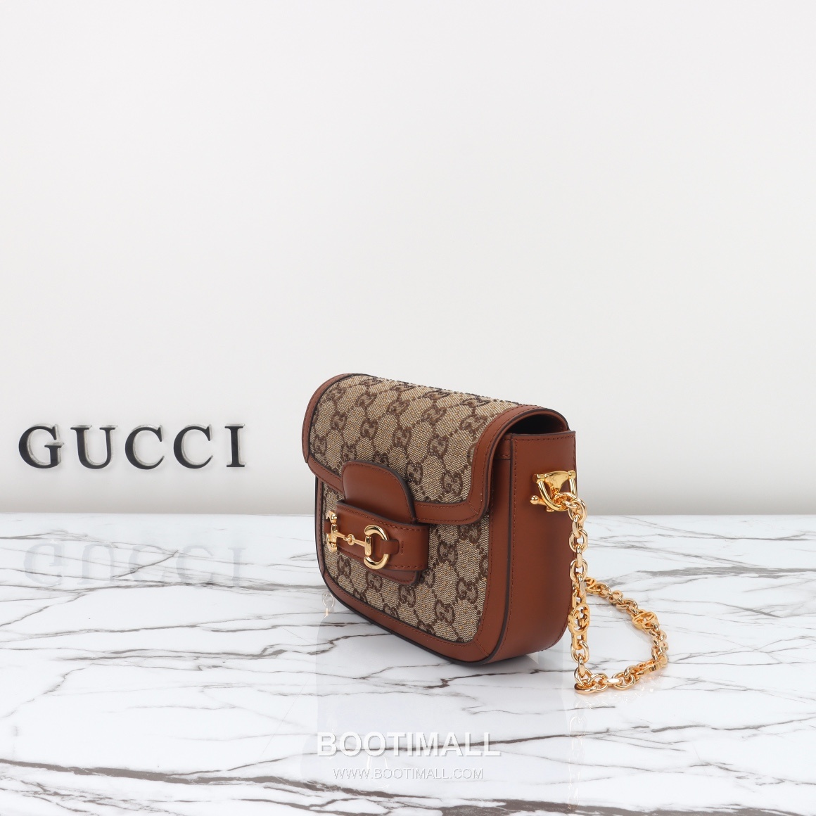Gucci Mini Canvas Canvas Leather Beige Shoulder Bag 구찌 미니 캔버스 캔버스 가죽 베이지 숄더백 20.5cm 2