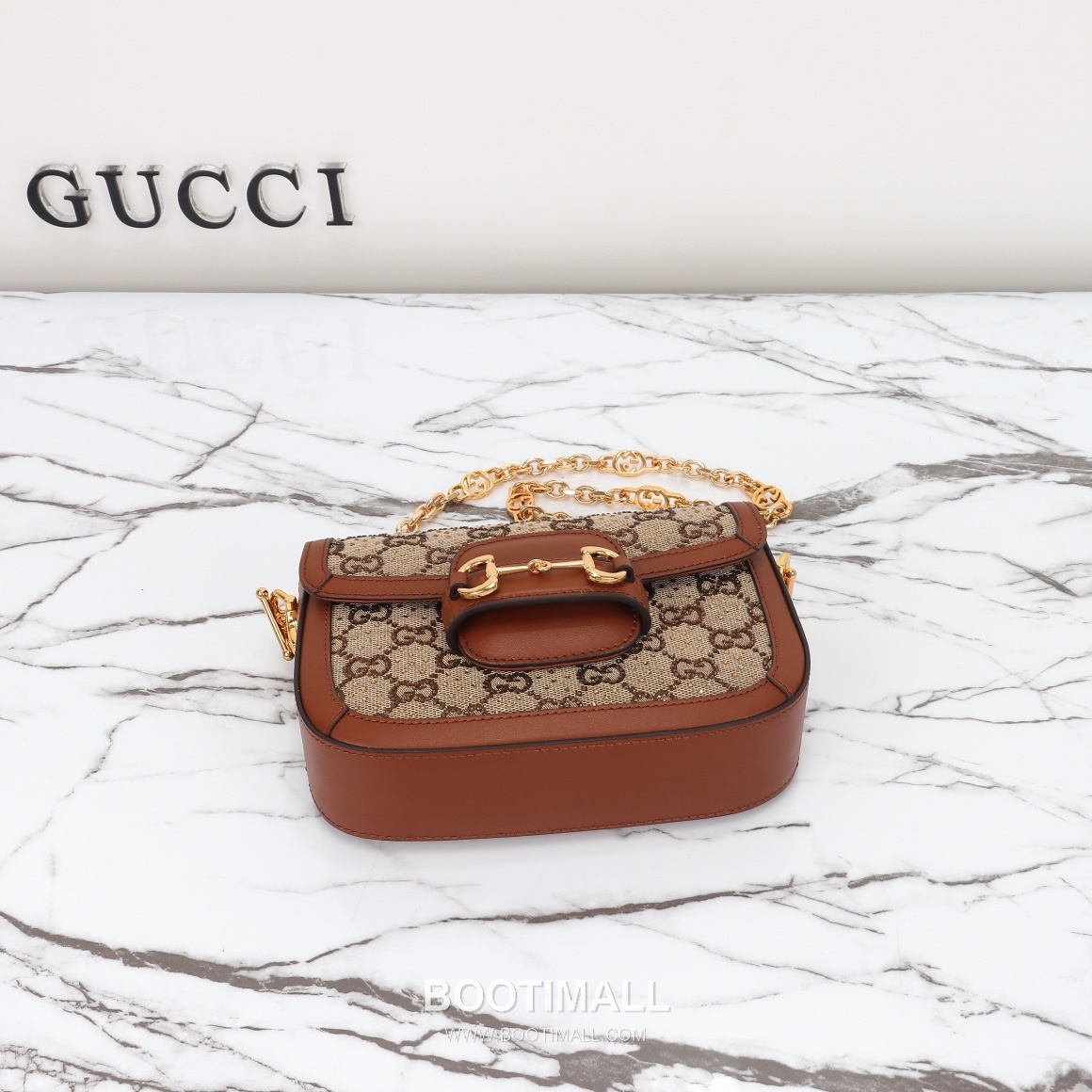 Gucci Mini Canvas Canvas Leather Beige Shoulder Bag 구찌 미니 캔버스 캔버스 가죽 베이지 숄더백 20.5cm 8