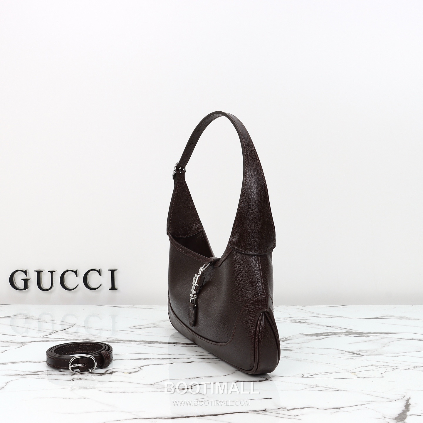 Gucci Brown Leather Clutch Cowhide Leather Brown 구찌 브라운 레더 클러치 소가죽 브라운 27cm 2