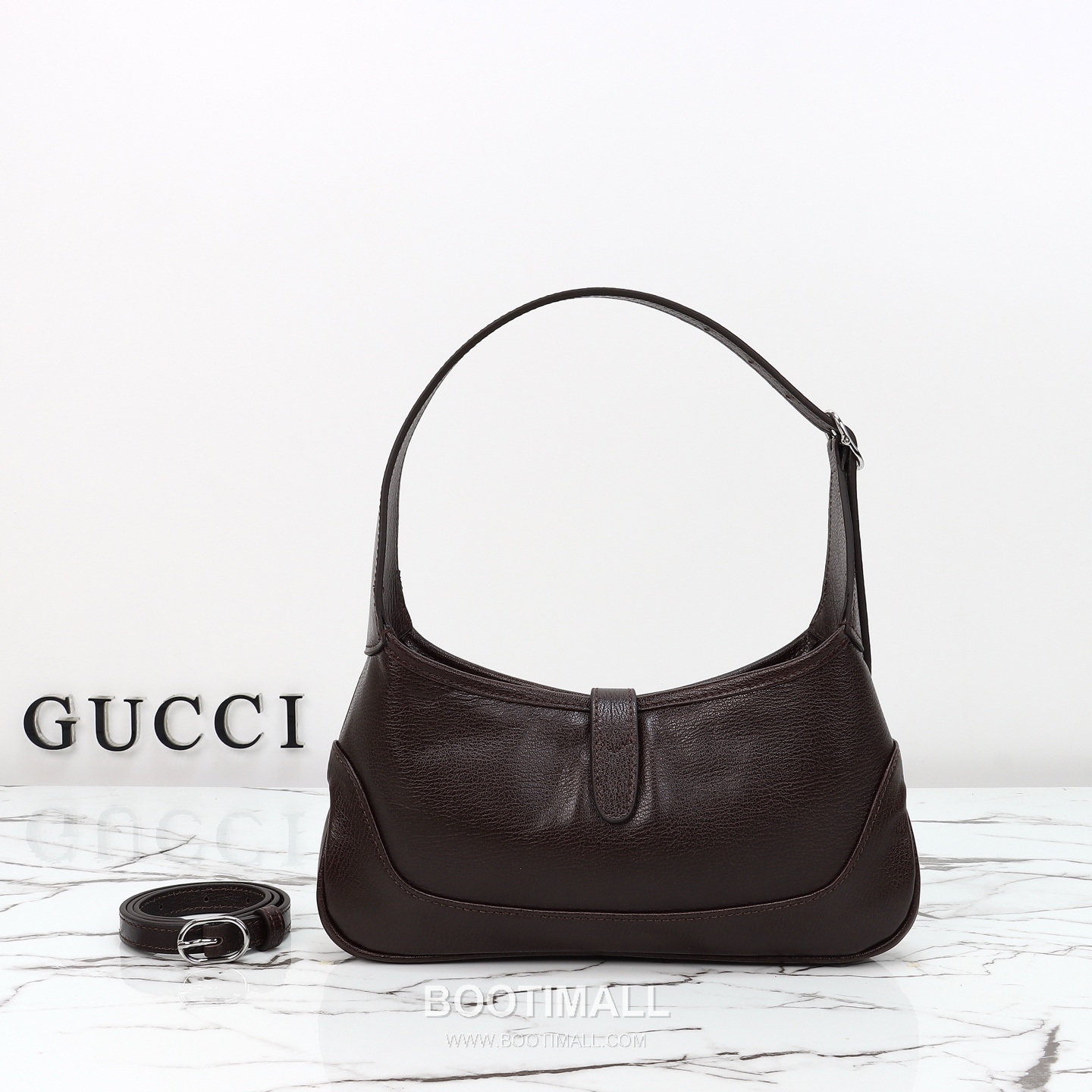 Gucci Brown Leather Clutch Cowhide Leather Brown 구찌 브라운 레더 클러치 소가죽 브라운 27cm 3