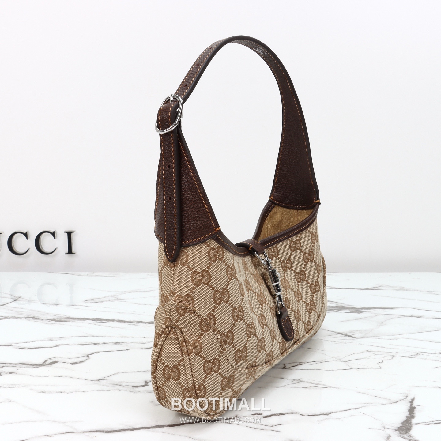 Gucci Canvas Mini Canvas Beige Shoulder Bag 구찌 캔버스 미니 캔버스 베이지 숄더백 27cm 4