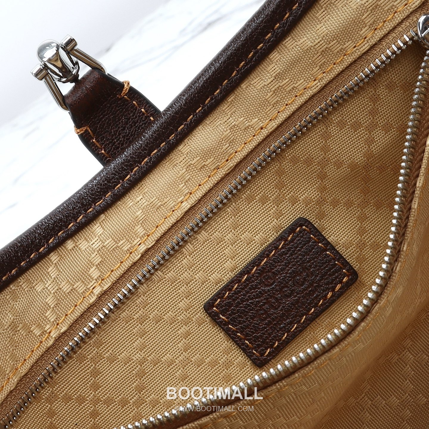 Gucci Canvas Mini Canvas Beige Shoulder Bag 구찌 캔버스 미니 캔버스 베이지 숄더백 27cm 8