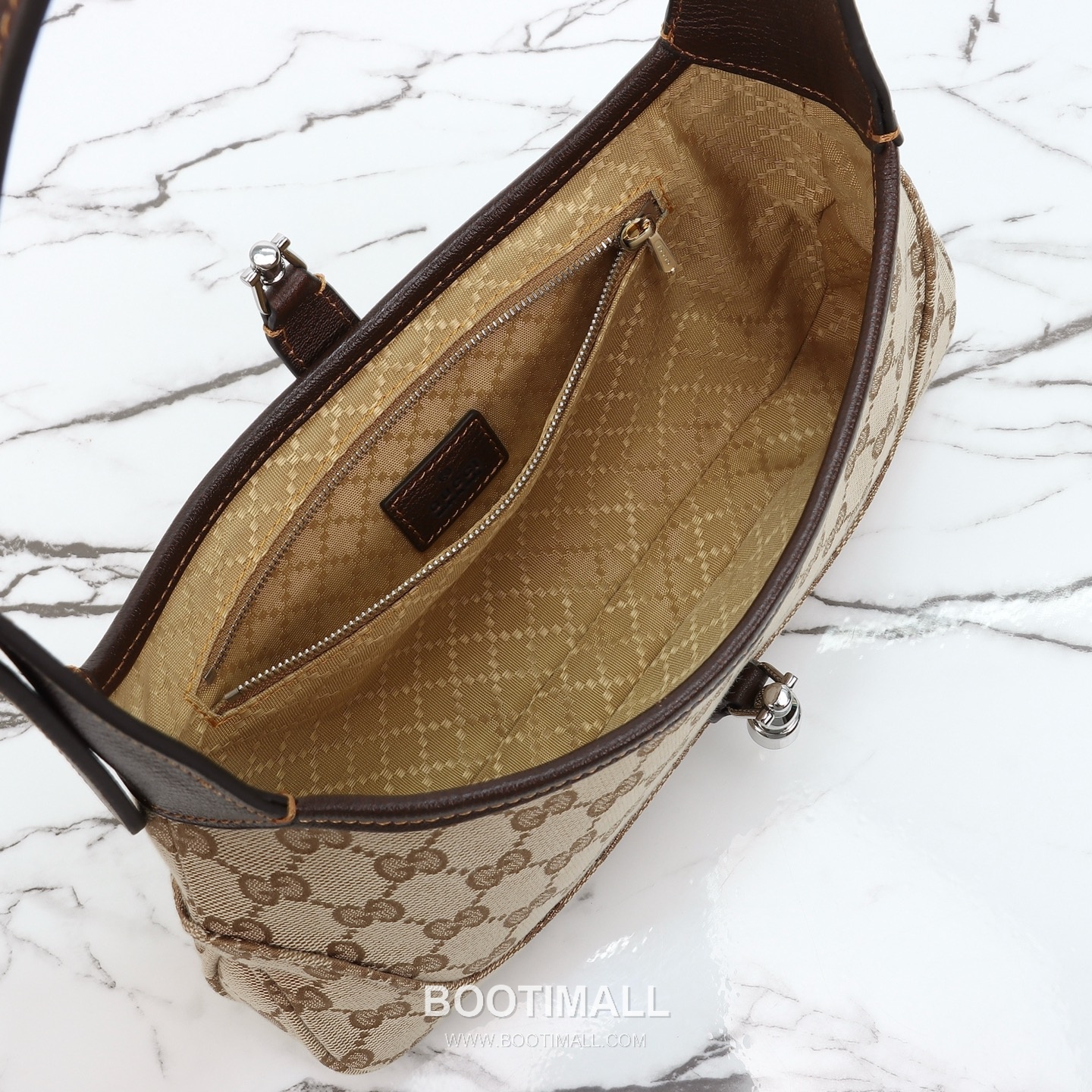 Gucci Canvas Mini Canvas Beige Shoulder Bag 구찌 캔버스 미니 캔버스 베이지 숄더백 27cm 9