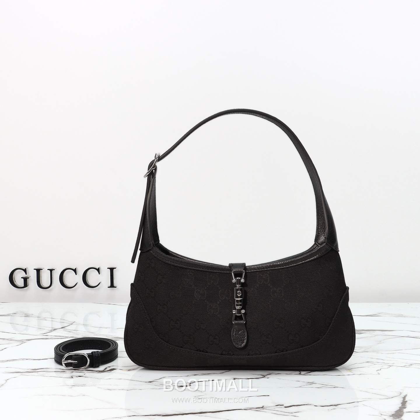 Gucci Canvas Slim Canvas Shoulder Bag 구찌 캔버스 슬림 캔버스 숄더백 27cm 1