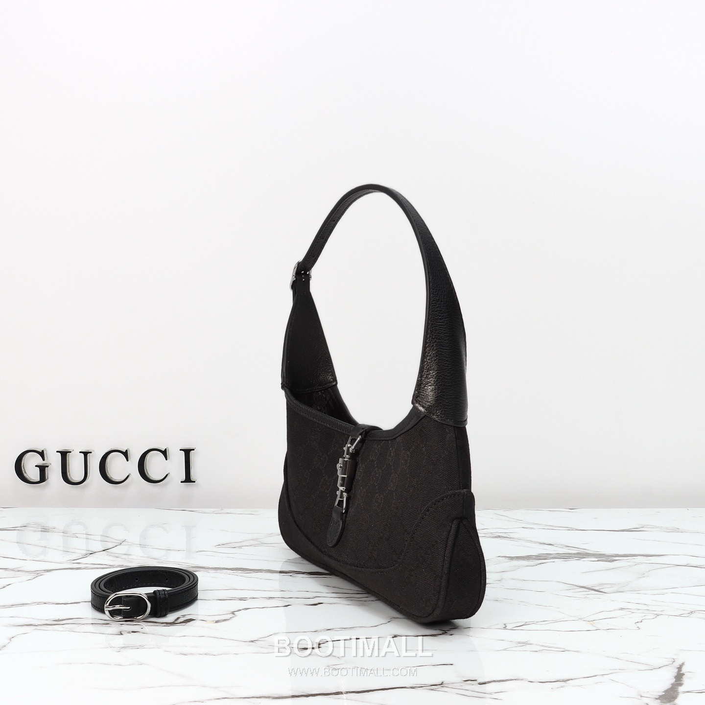 Gucci Canvas Slim Canvas Shoulder Bag 구찌 캔버스 슬림 캔버스 숄더백 27cm 2