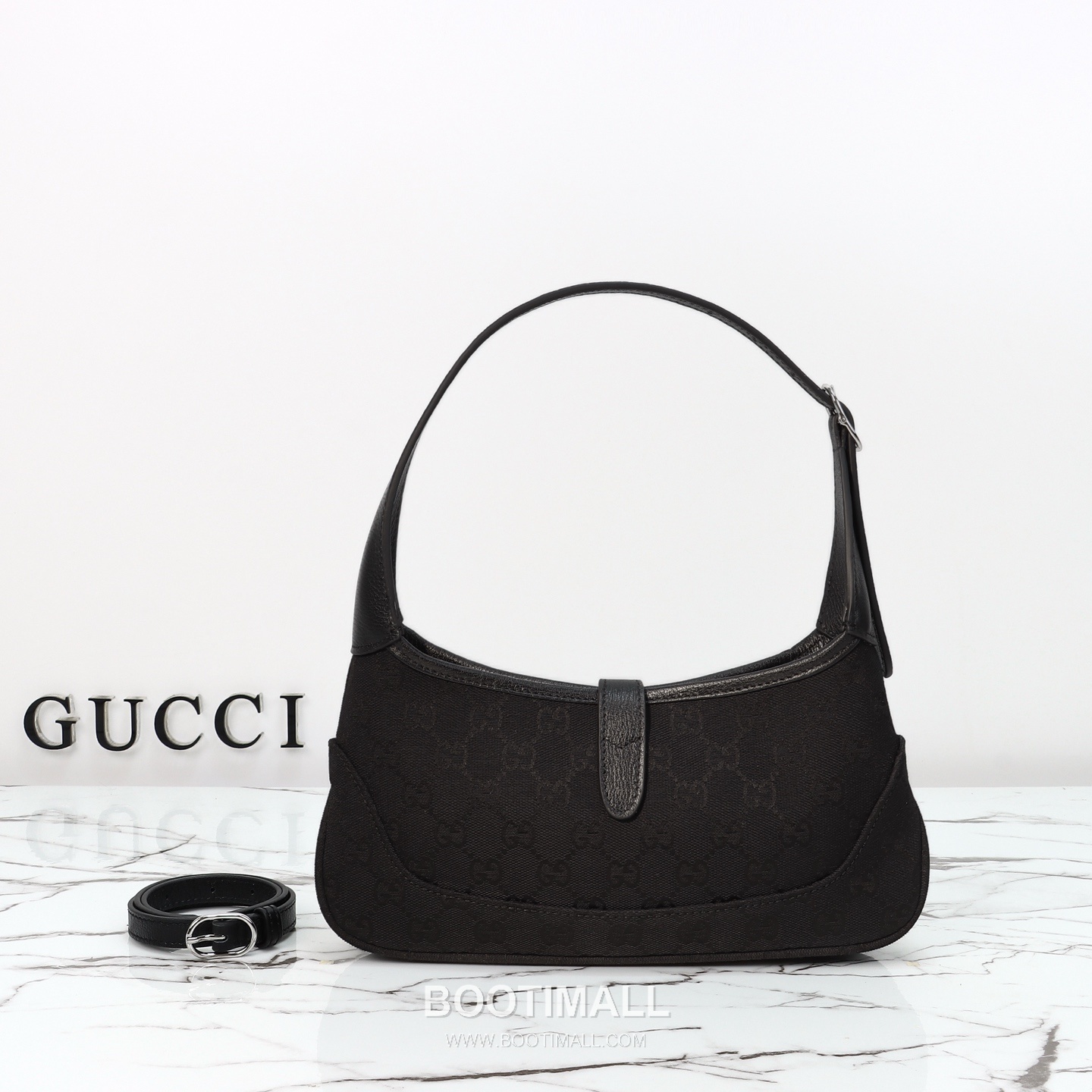 Gucci Canvas Slim Canvas Shoulder Bag 구찌 캔버스 슬림 캔버스 숄더백 27cm 3