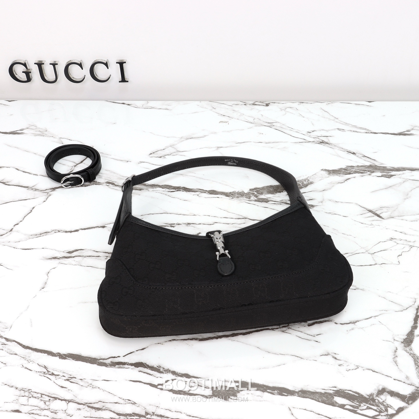 Gucci Canvas Slim Canvas Shoulder Bag 구찌 캔버스 슬림 캔버스 숄더백 27cm 8