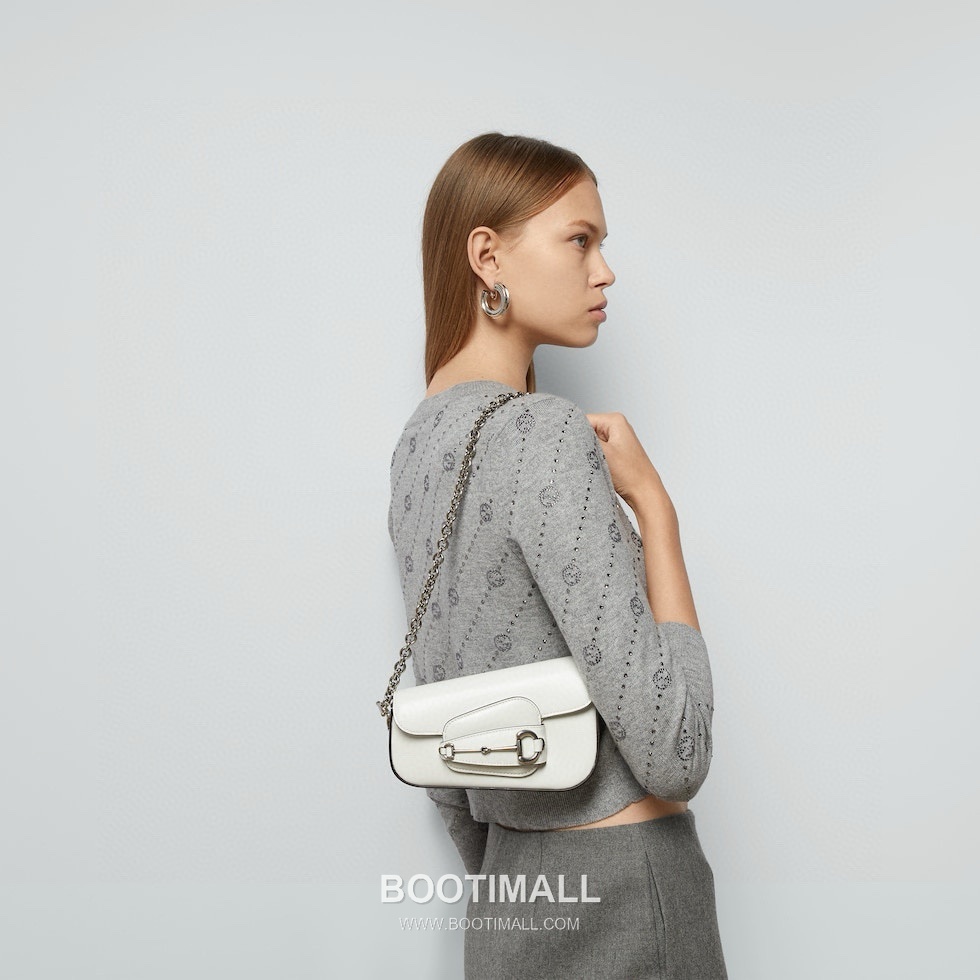 Gucci Horsebit GG Canvas GG Coated Canvas Beige Shoulder Bag 구찌 홀스빗 GG 캔버스 GG 코티드 캔버스 베이지 숄더백 19.5cm 6