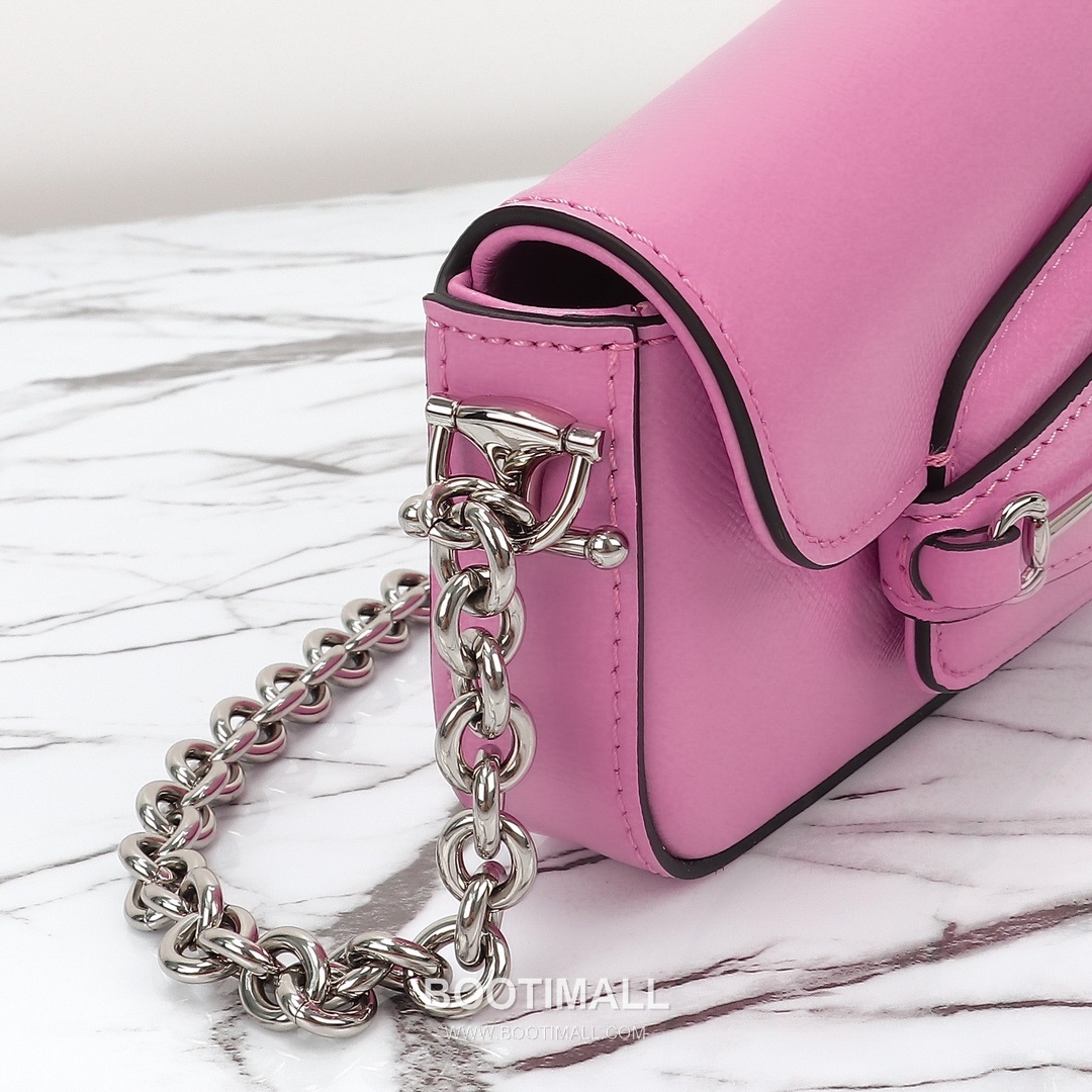 Gucci 774209 Flap Calfskin Pink Wallet 구찌 774209 플랩 카프스킨 핑크 19.5cm 5