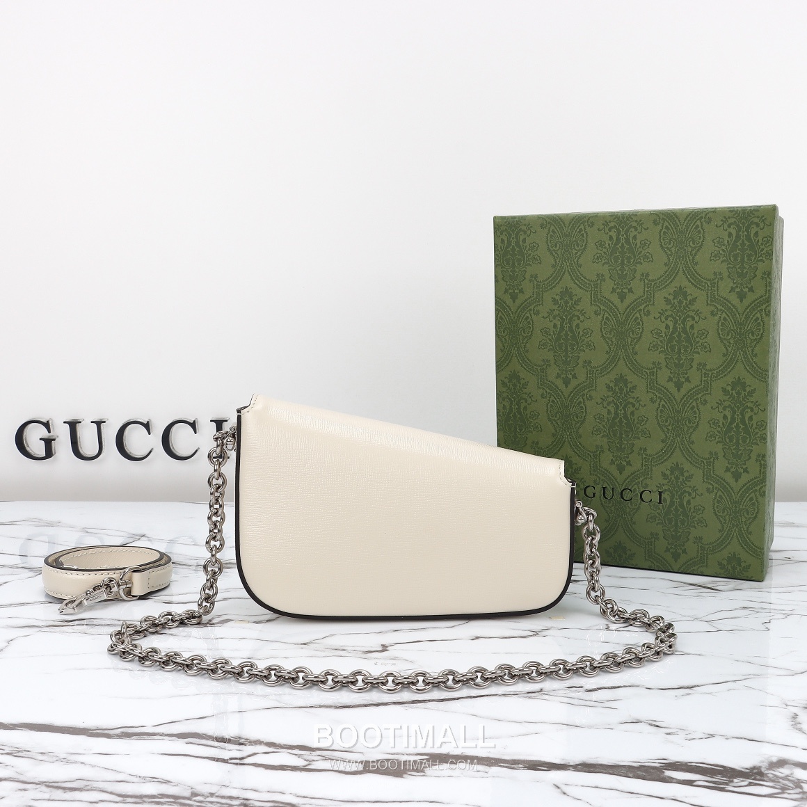 Gucci 774209 Flap Long Calfskin Leather White Long Wallet 구찌 774209 플랩 롱 카프스킨 레더 화이트 19.5cm 3