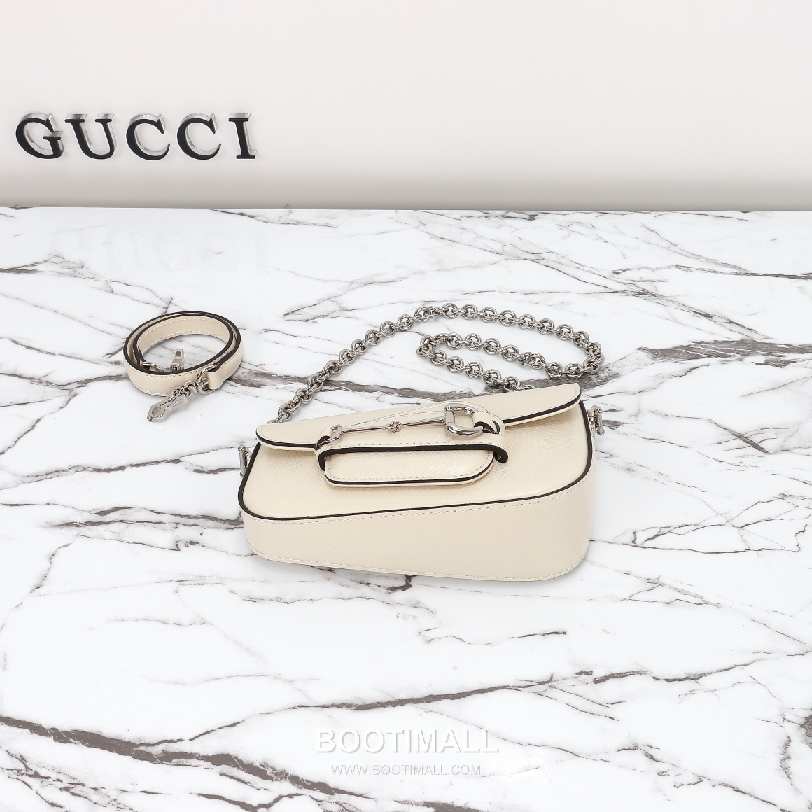 Gucci 774209 Flap Long Calfskin Leather White Long Wallet 구찌 774209 플랩 롱 카프스킨 레더 화이트 19.5cm 8