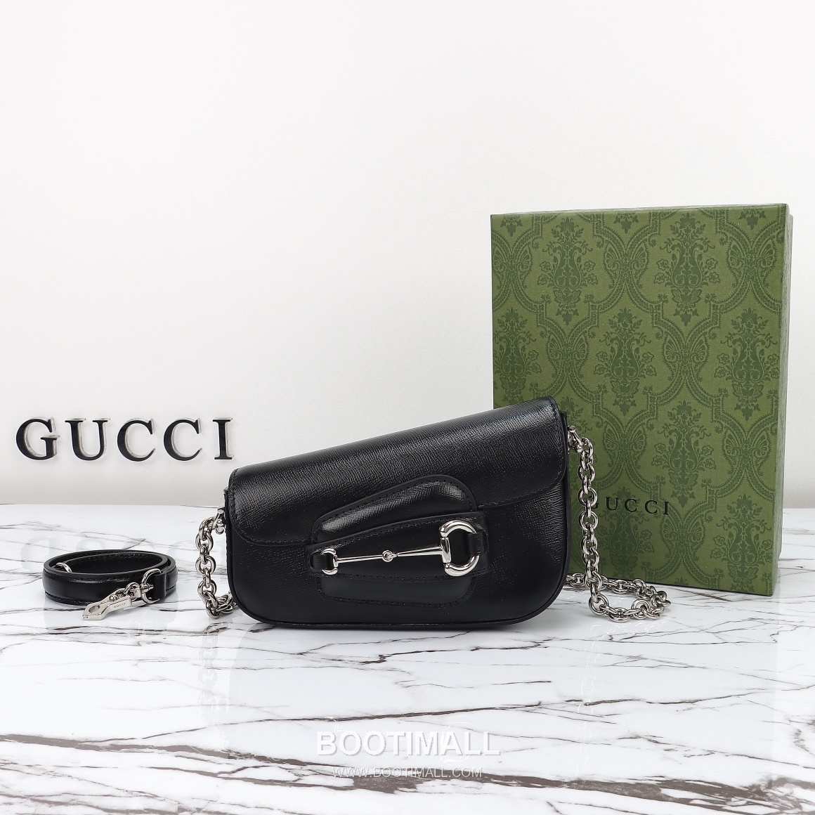 Gucci Bi-Fold Zip Grained Calfskin Long Wallet 구찌 바이폴드 집 그레인드 카프스킨 19.5cm 1