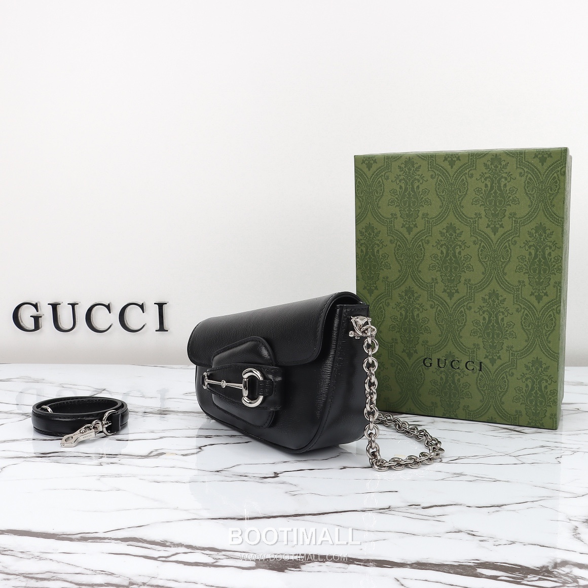 Gucci Bi-Fold Zip Grained Calfskin Long Wallet 구찌 바이폴드 집 그레인드 카프스킨 19.5cm 2