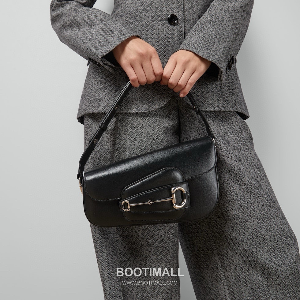 Gucci GG Supreme Horsebit Flap GG Supreme Coated Canvas Beige Shoulder Bag 구찌 GG 수프림 홀스빗 플랩 GG 수프림 코팅 캔버스 베이지 숄더백 26.5cm 3