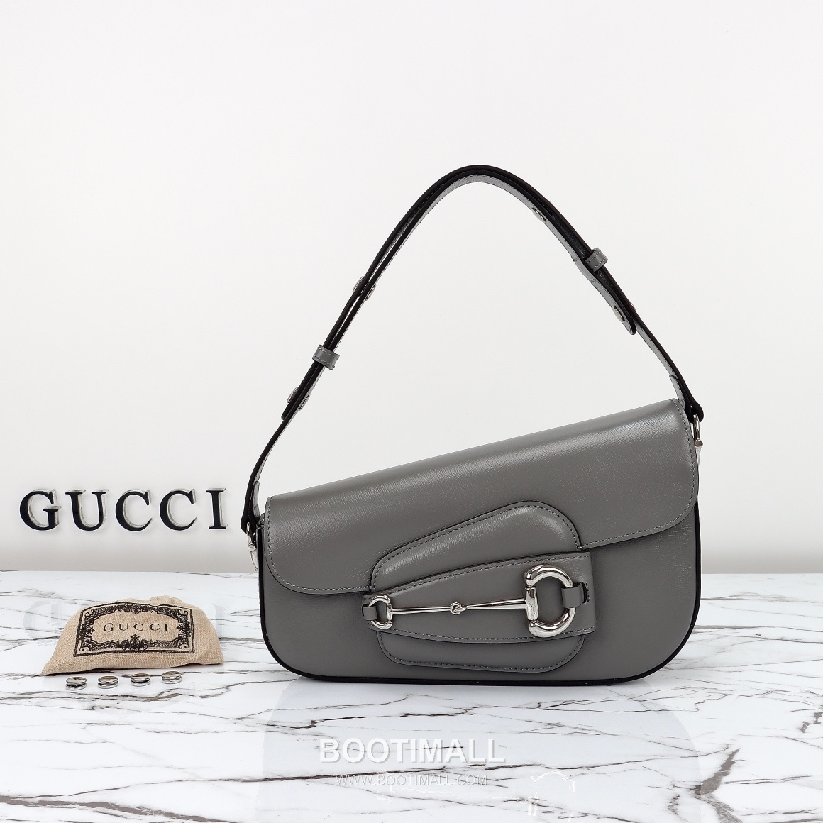 Gucci Folded Leather Clutch Calfskin Leather Gray Clutch Bag 구찌 폴디드 레더 클러치 카프스킨 레더 그레이 클러치백 26.5cm 1
