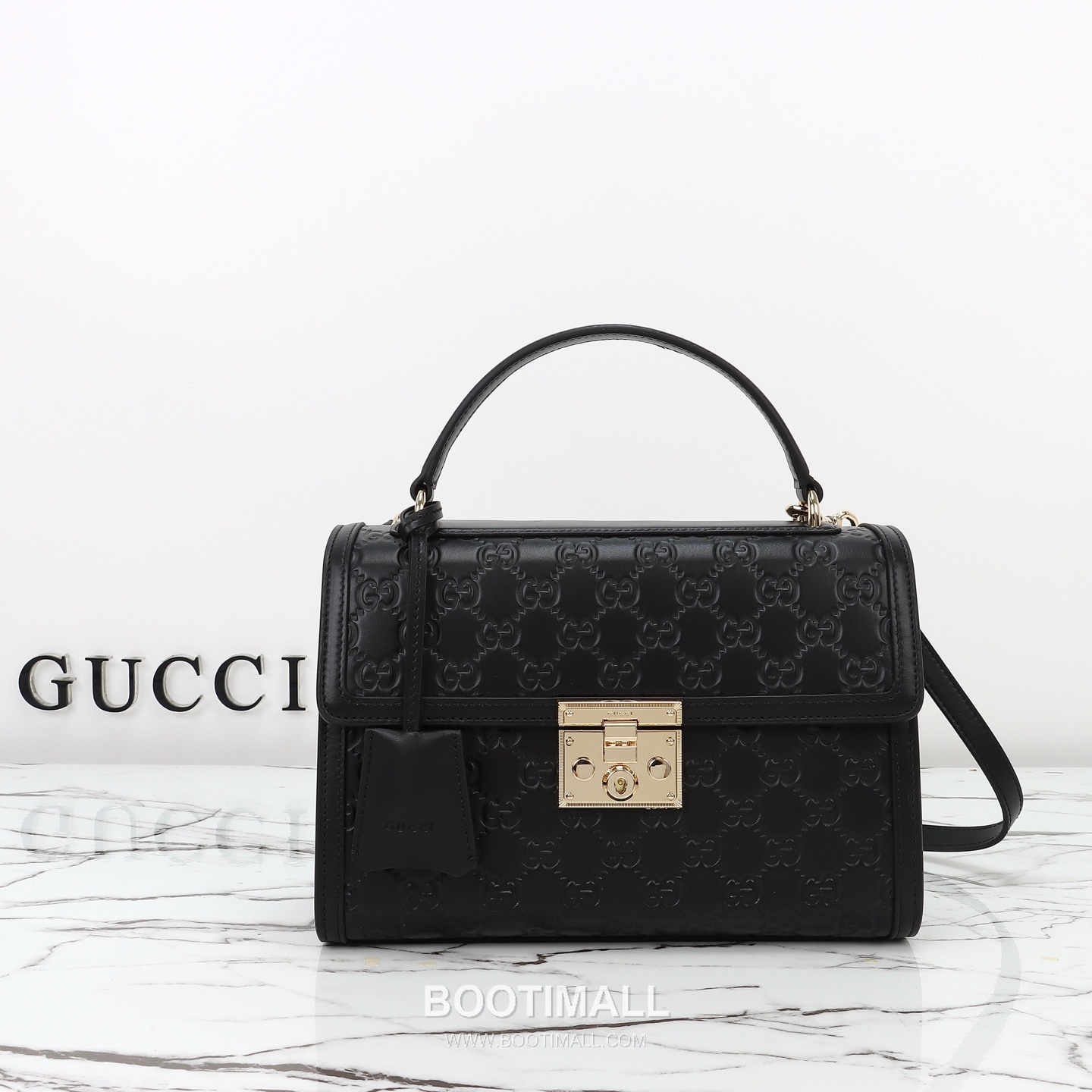 Gucci Croc-Embossed Small Croc-Embossed Calfskin Top Handle Bag 구찌 크록 엠보스 스몰 크록 엠보스 카프스킨 탑핸들백 26cm 1