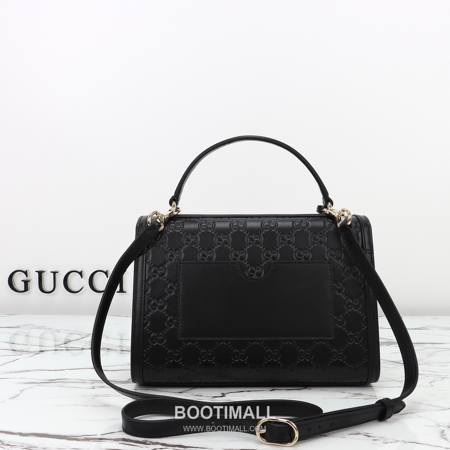 Gucci Croc-Embossed Small Croc-Embossed Calfskin Top Handle Bag 구찌 크록 엠보스 스몰 크록 엠보스 카프스킨 탑핸들백 26cm 3