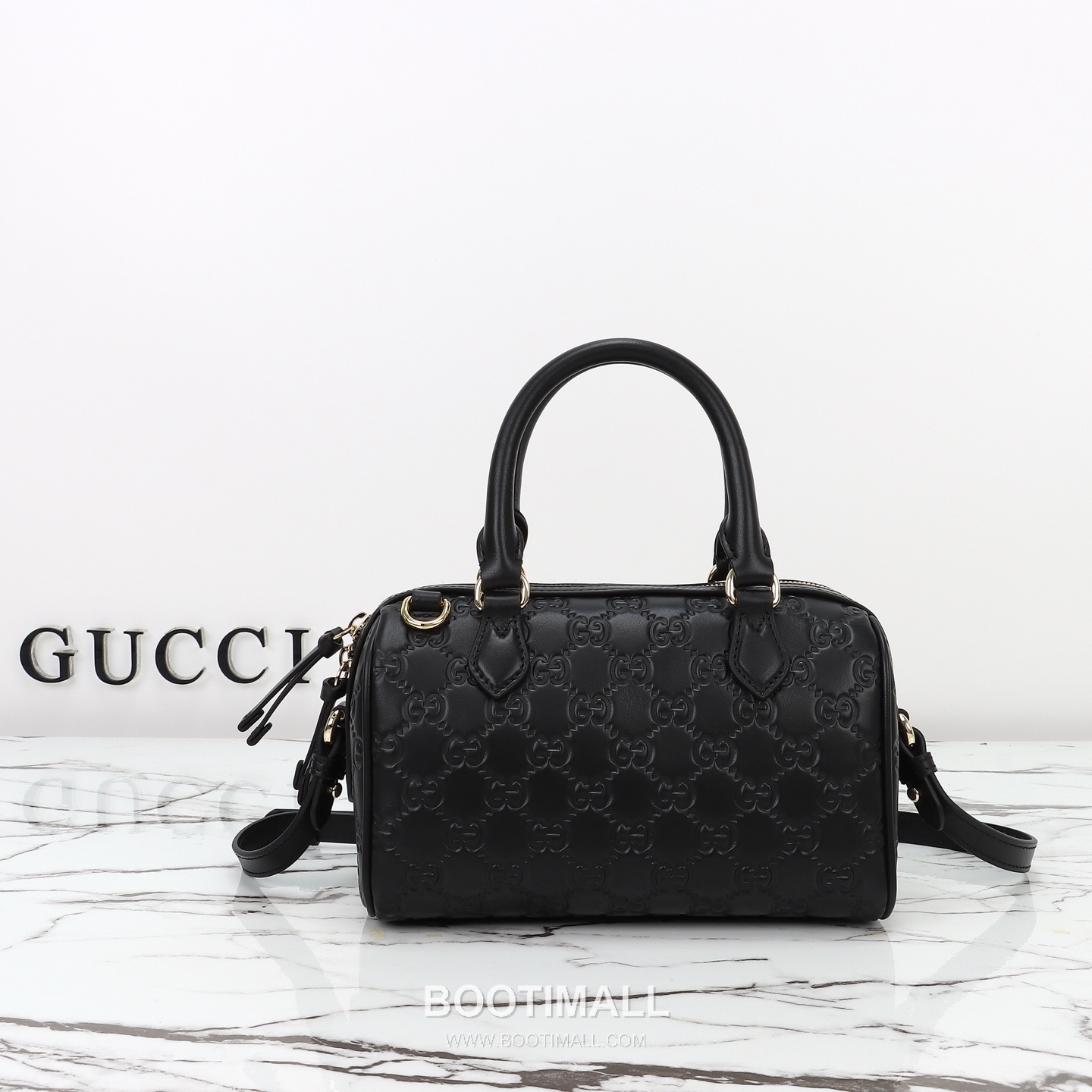 Gucci GG Embossed Mini GG Embossed Calfskin Top Handle Bag 구찌 GG 엠보스 미니 GG 엠보스 카프스킨 탑핸들백 20.5cm 1