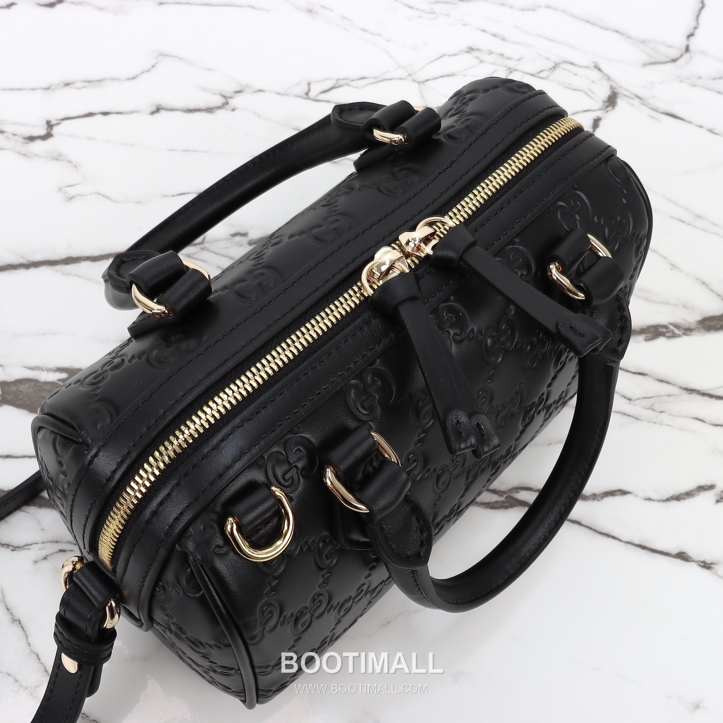 Gucci GG Embossed Mini GG Embossed Calfskin Top Handle Bag 구찌 GG 엠보스 미니 GG 엠보스 카프스킨 탑핸들백 20.5cm 7